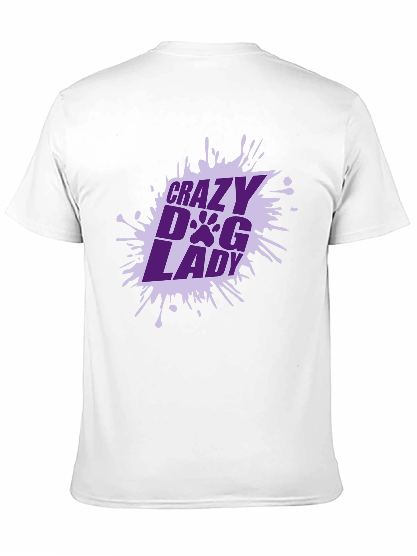 Crazy Dog Lady T-Shirt - Unique Graphic Tee