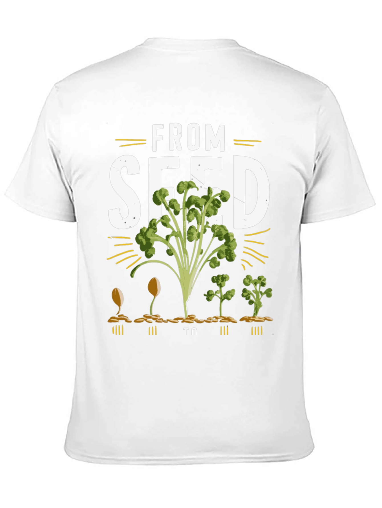 From Seed to Plant Graphic T-Shirt