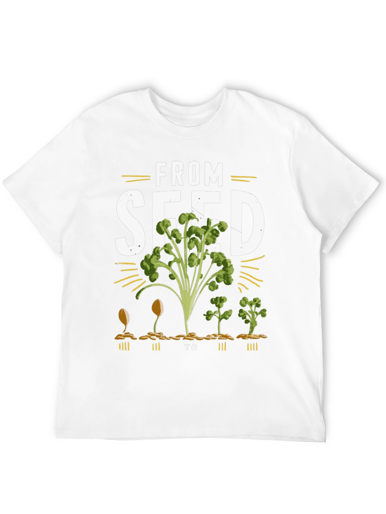 From Seed to Plant Graphic T-Shirt