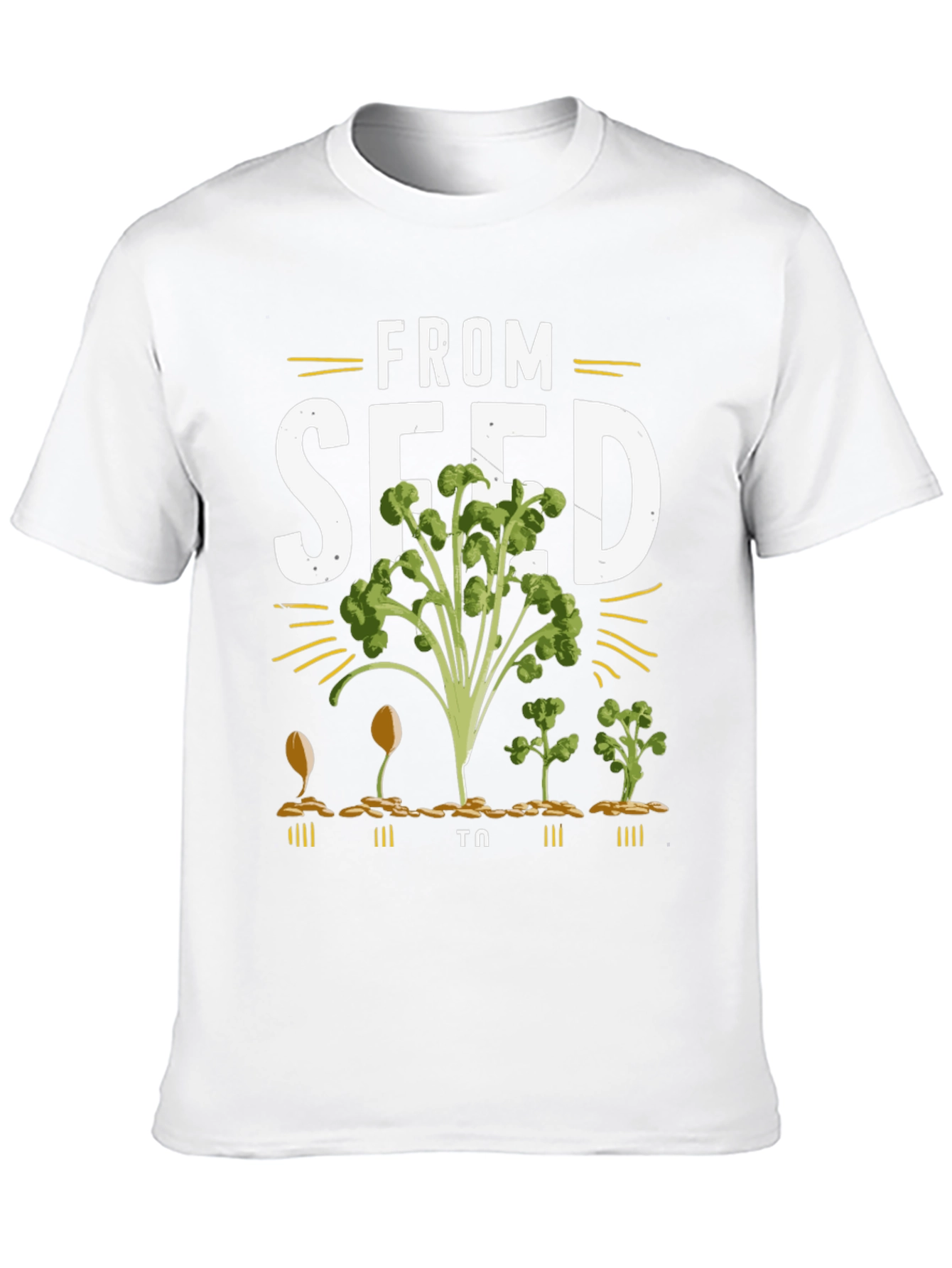 From Seed to Plant Graphic T-Shirt