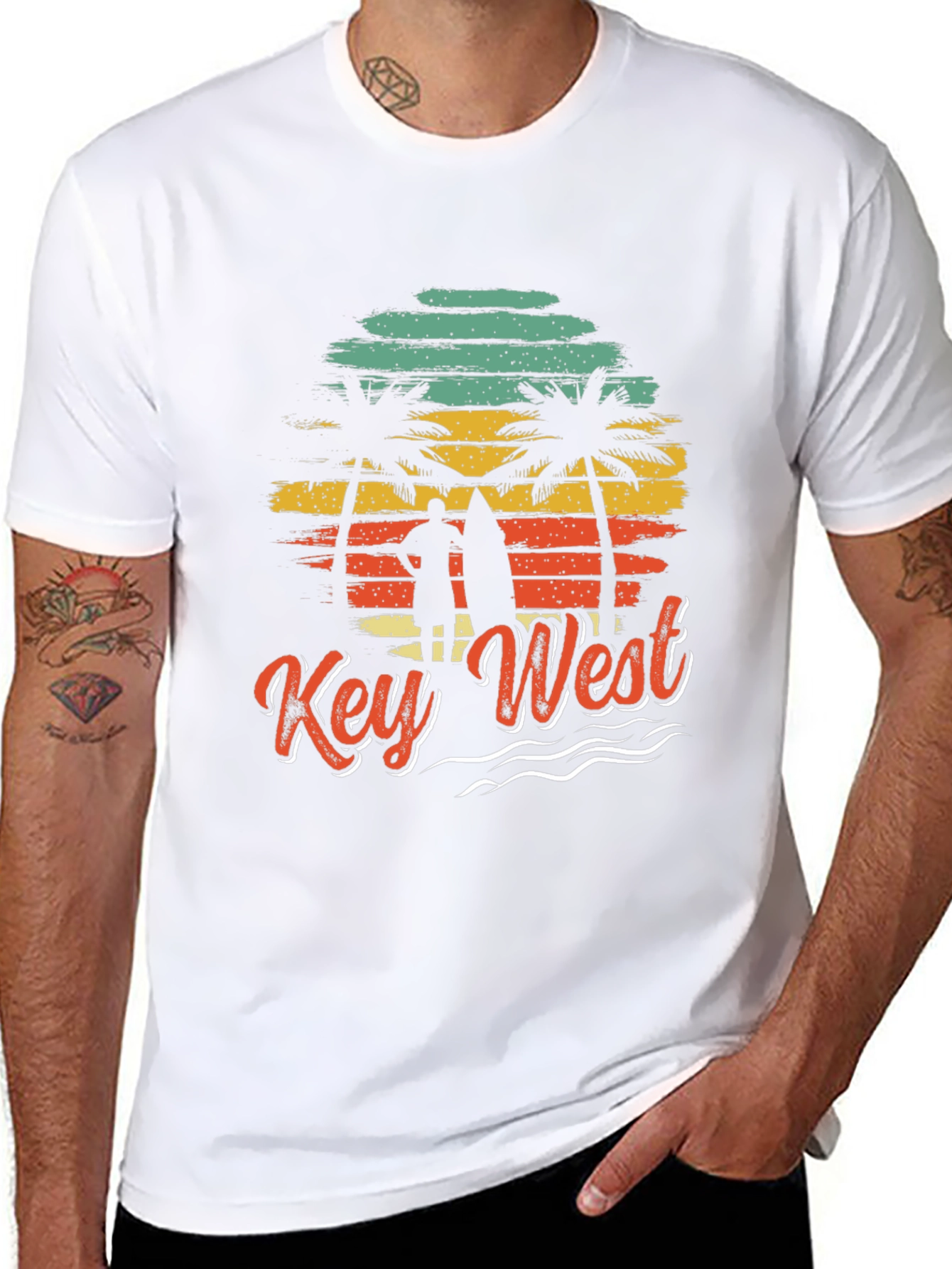 Key West T-Shirt - Island Vibes Graphic Tee