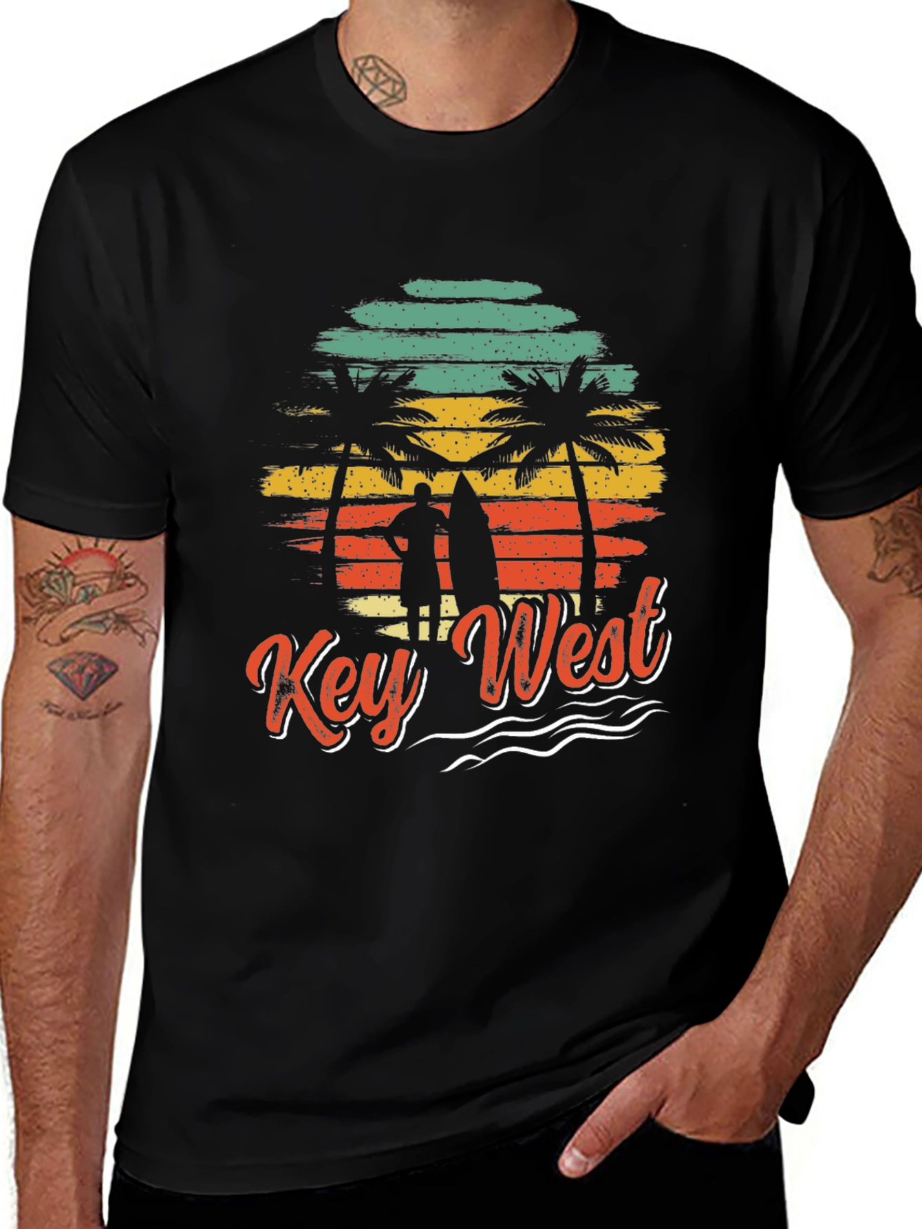 Key West T-Shirt - Island Vibes Graphic Tee