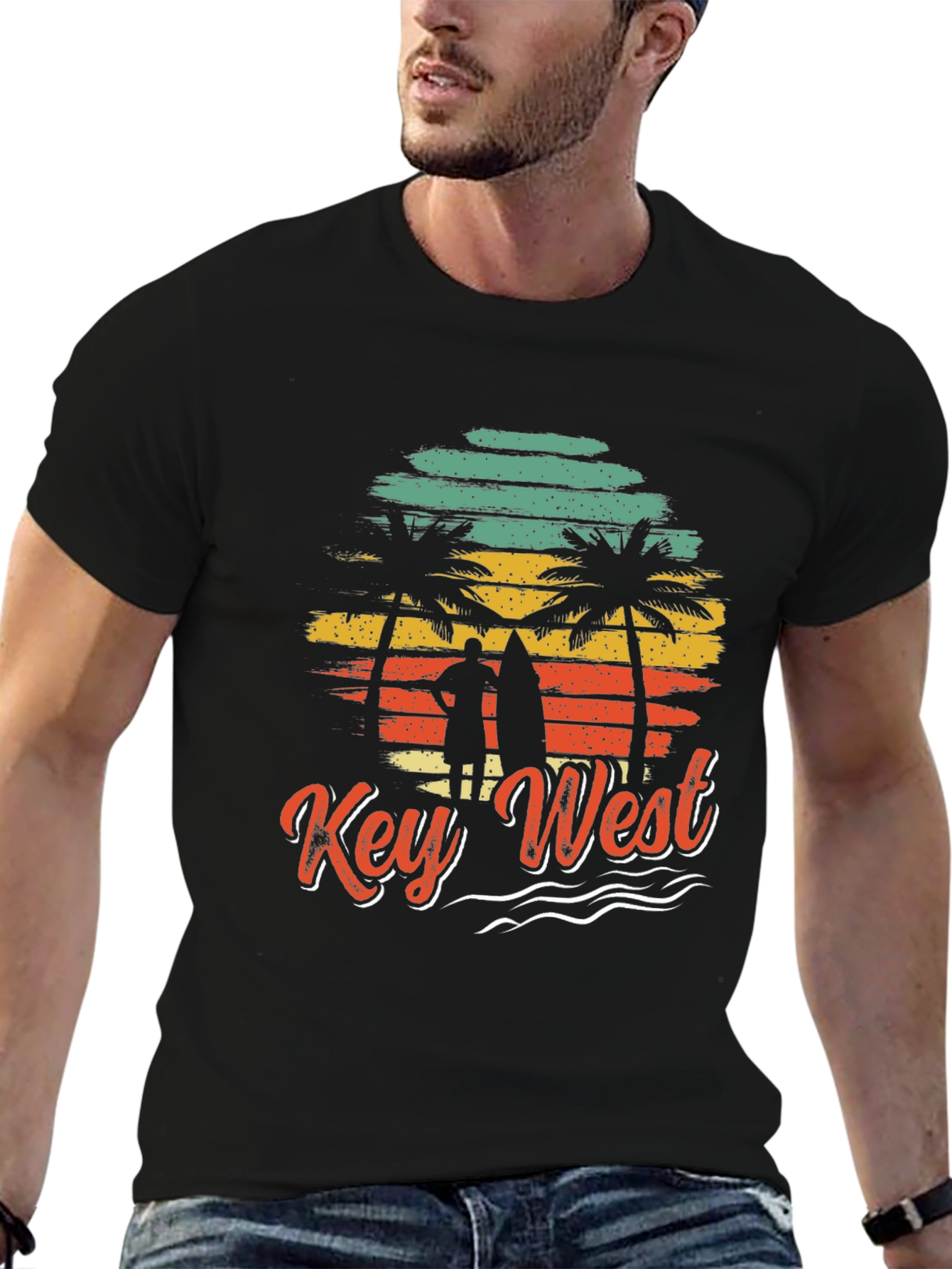Key West T-Shirt - Island Vibes Graphic Tee