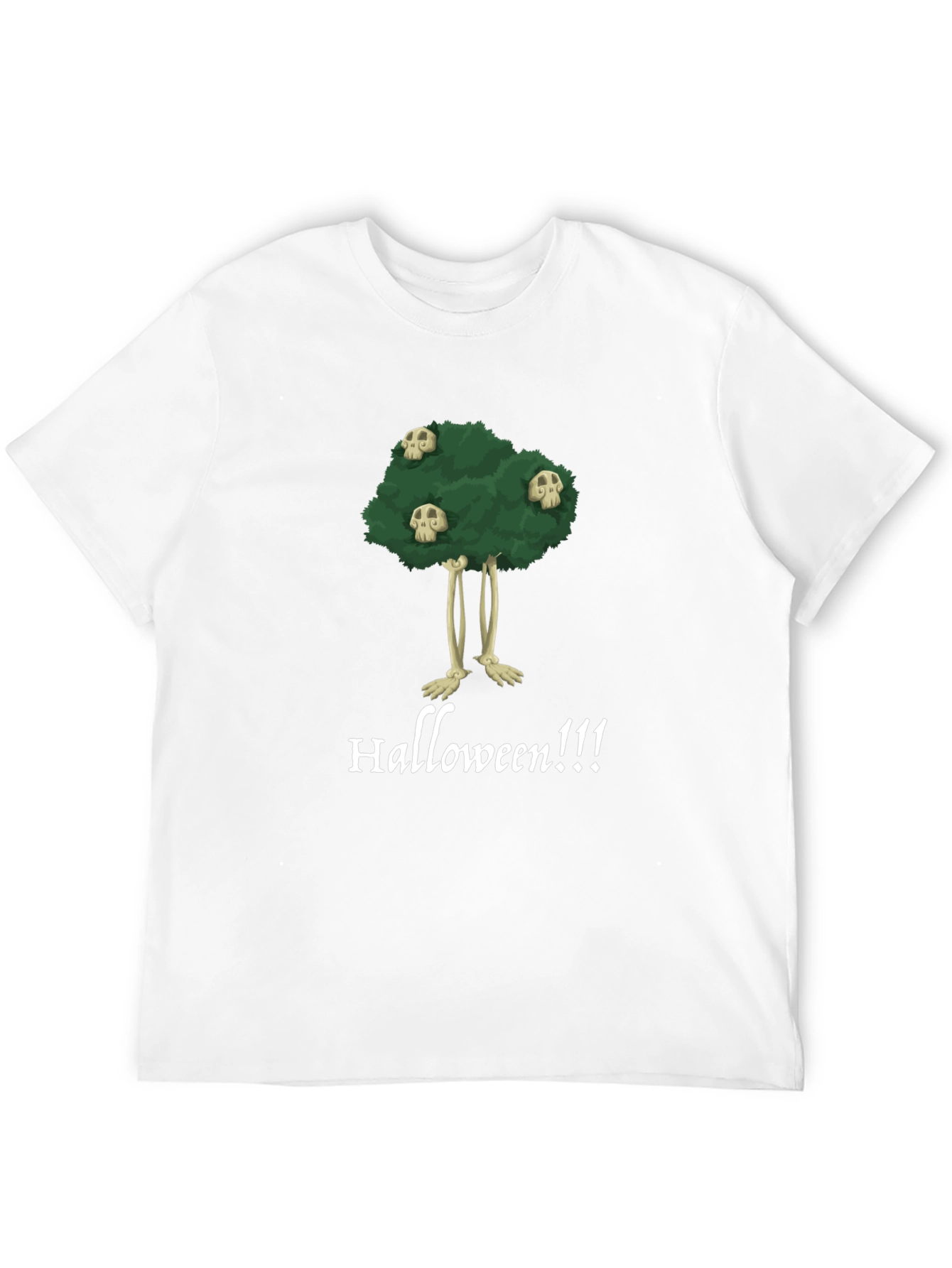 Halloween Tree Skull T-Shirt