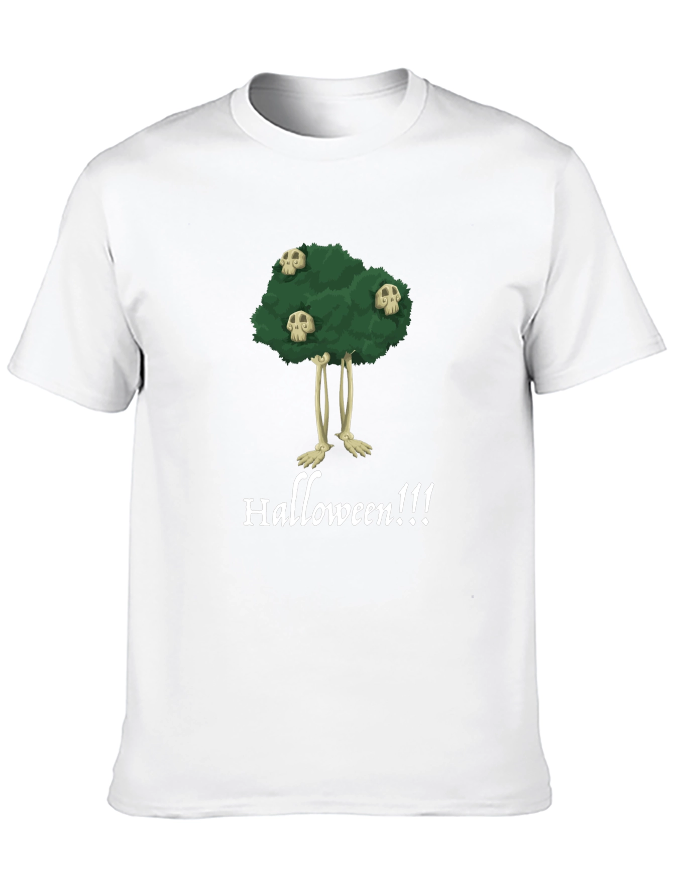 Halloween Tree Skull T-Shirt