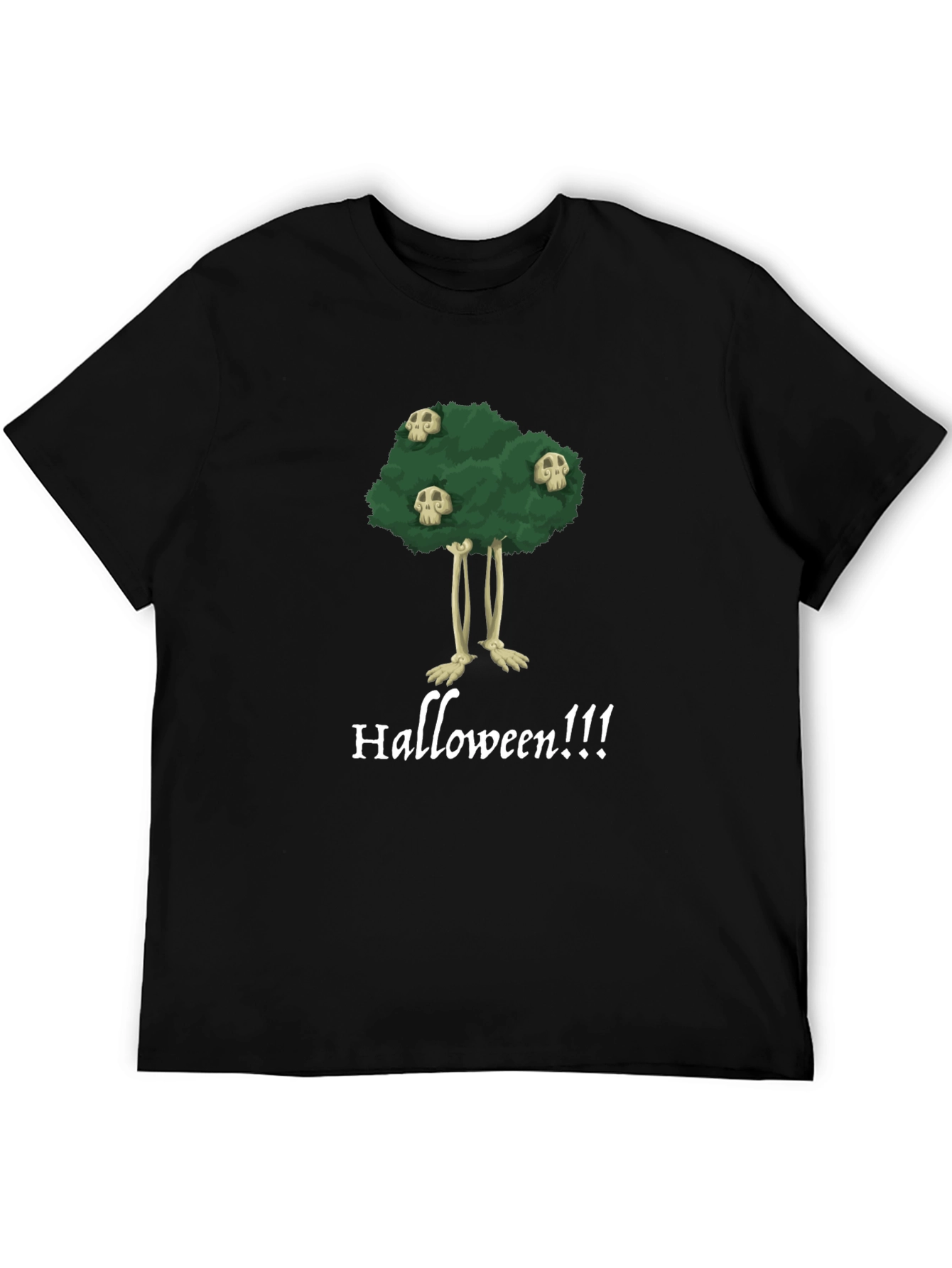 Halloween Tree Skull T-Shirt