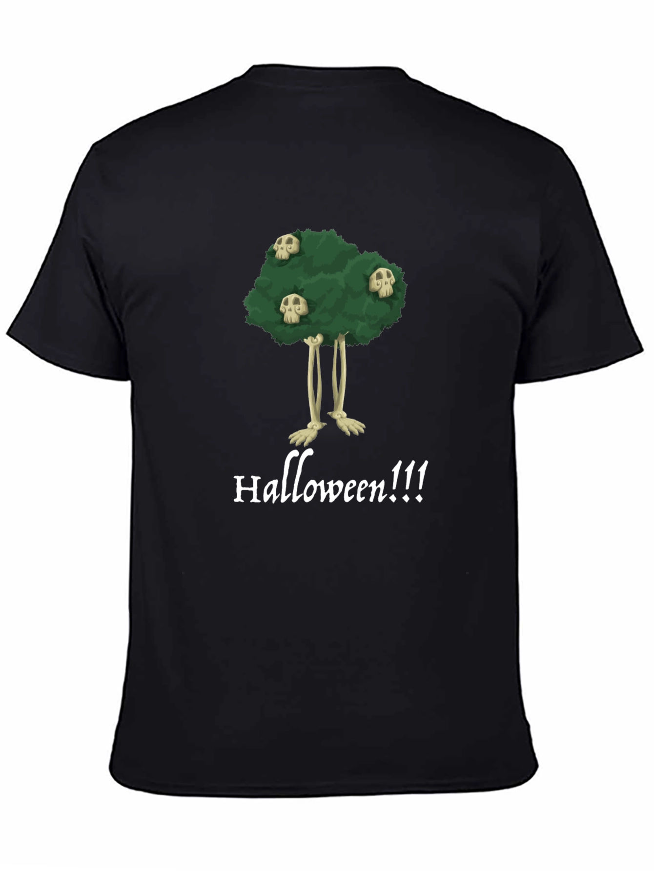 Halloween Tree Skull T-Shirt
