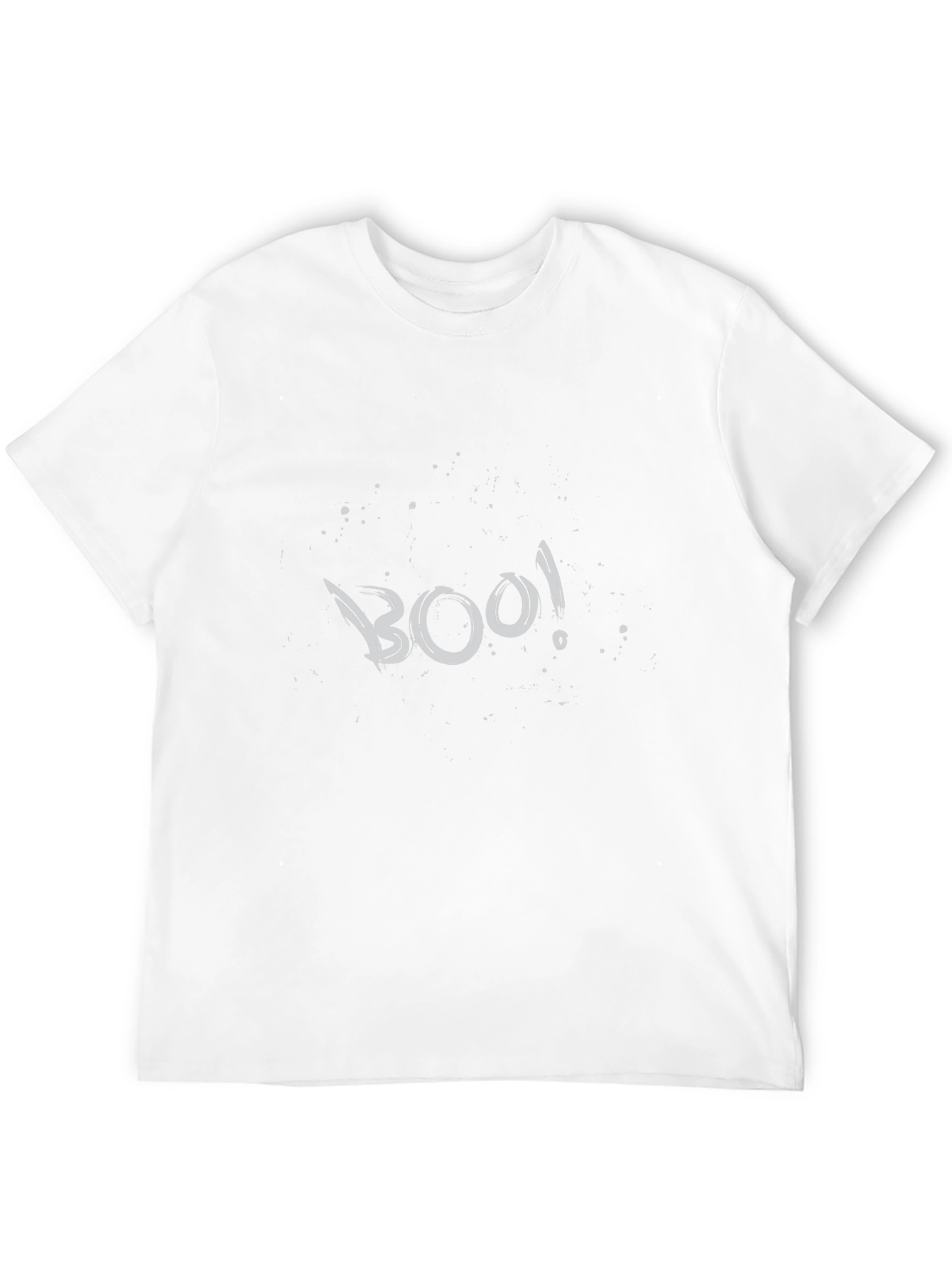 Boo! Graphic Tee - Mens Black Halloween T-Shirt