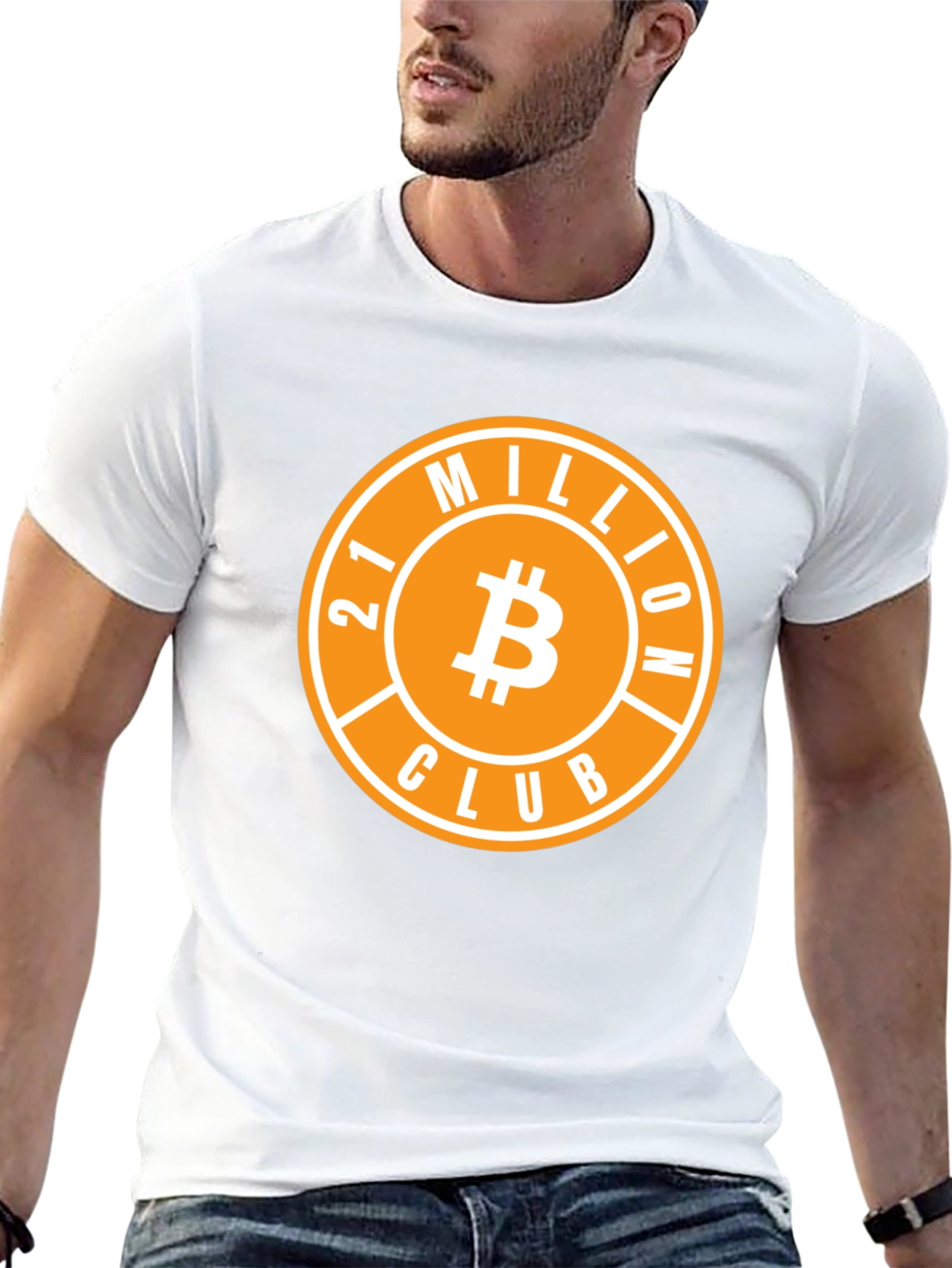 Bitcoin 21 Million Club Black T-Shirt