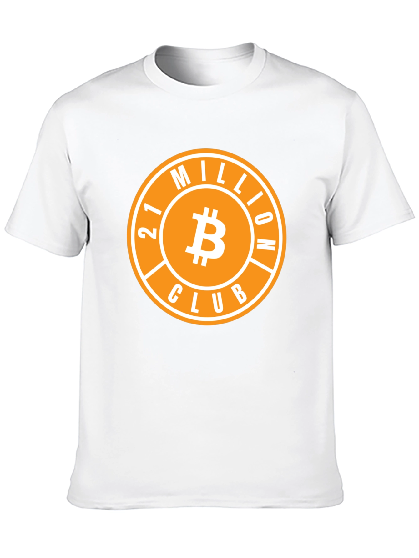 Bitcoin 21 Million Club Black T-Shirt