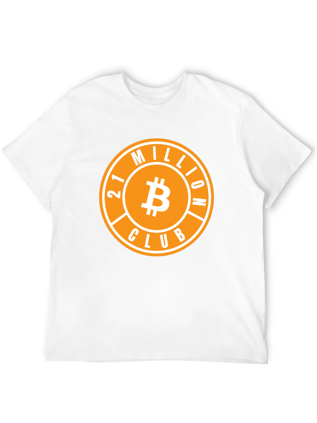 Bitcoin 21 Million Club Black T-Shirt
