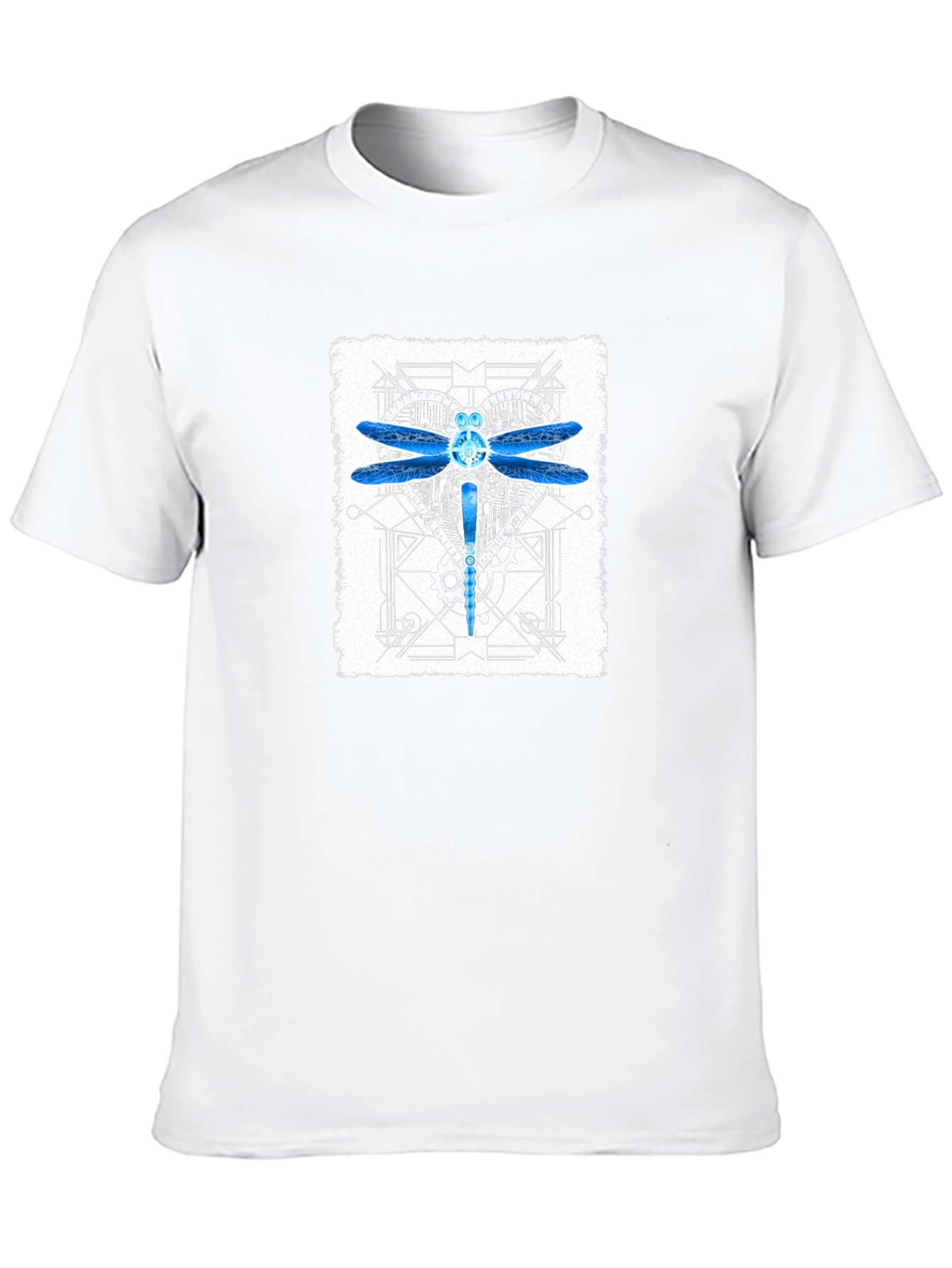 Dragonfly Steampunk Graphic T-Shirt