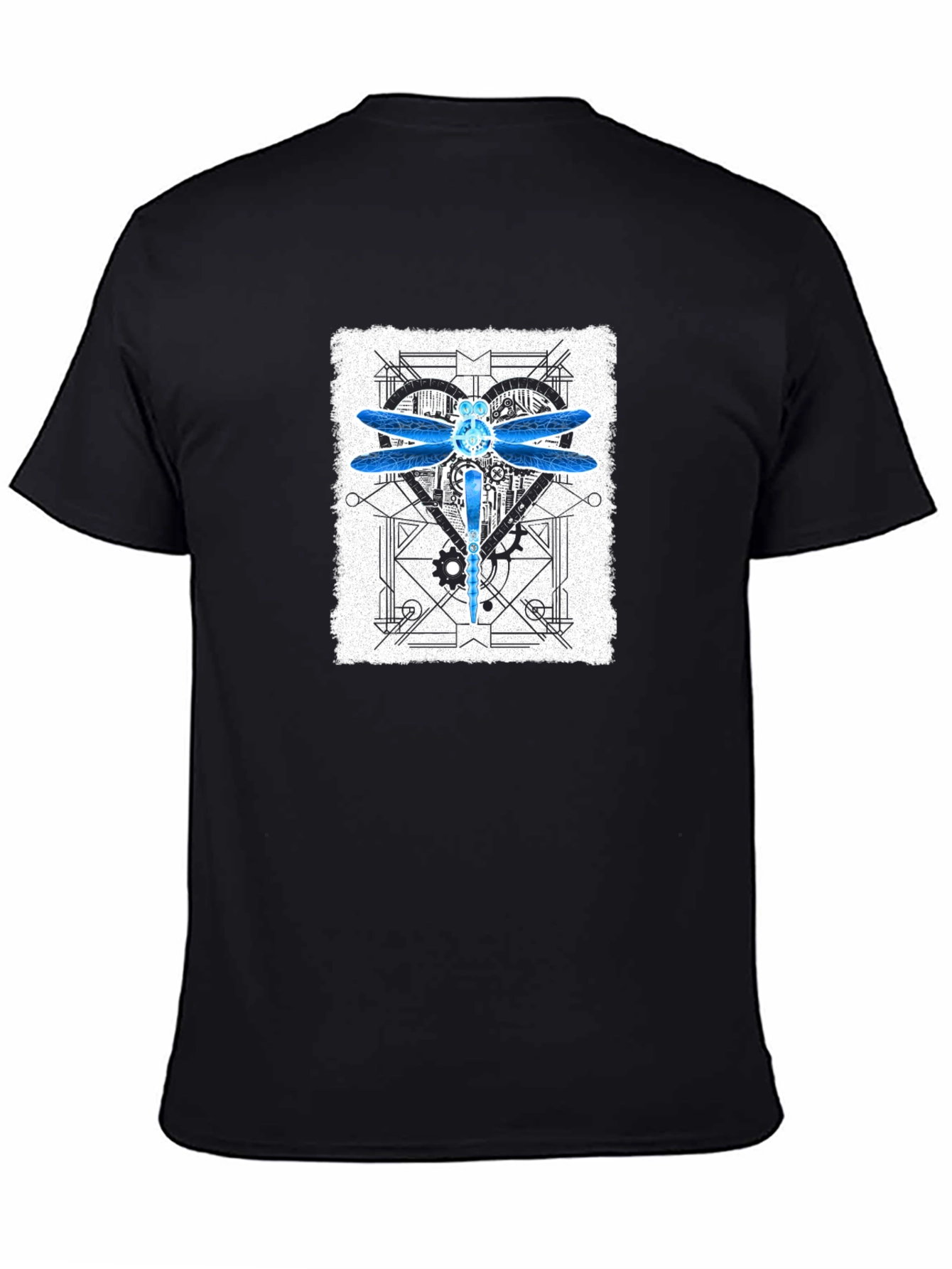 Dragonfly Steampunk Graphic T-Shirt