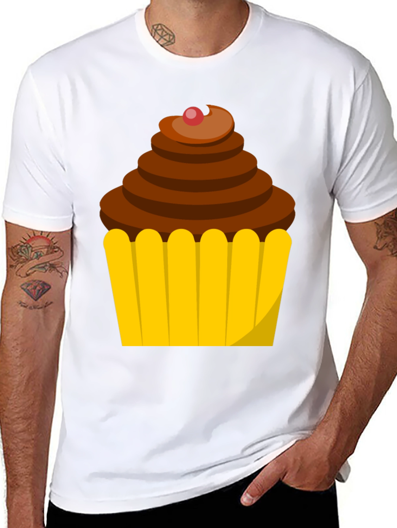 Cupcake Graphic T-Shirt - Sweet Tooth Apparel