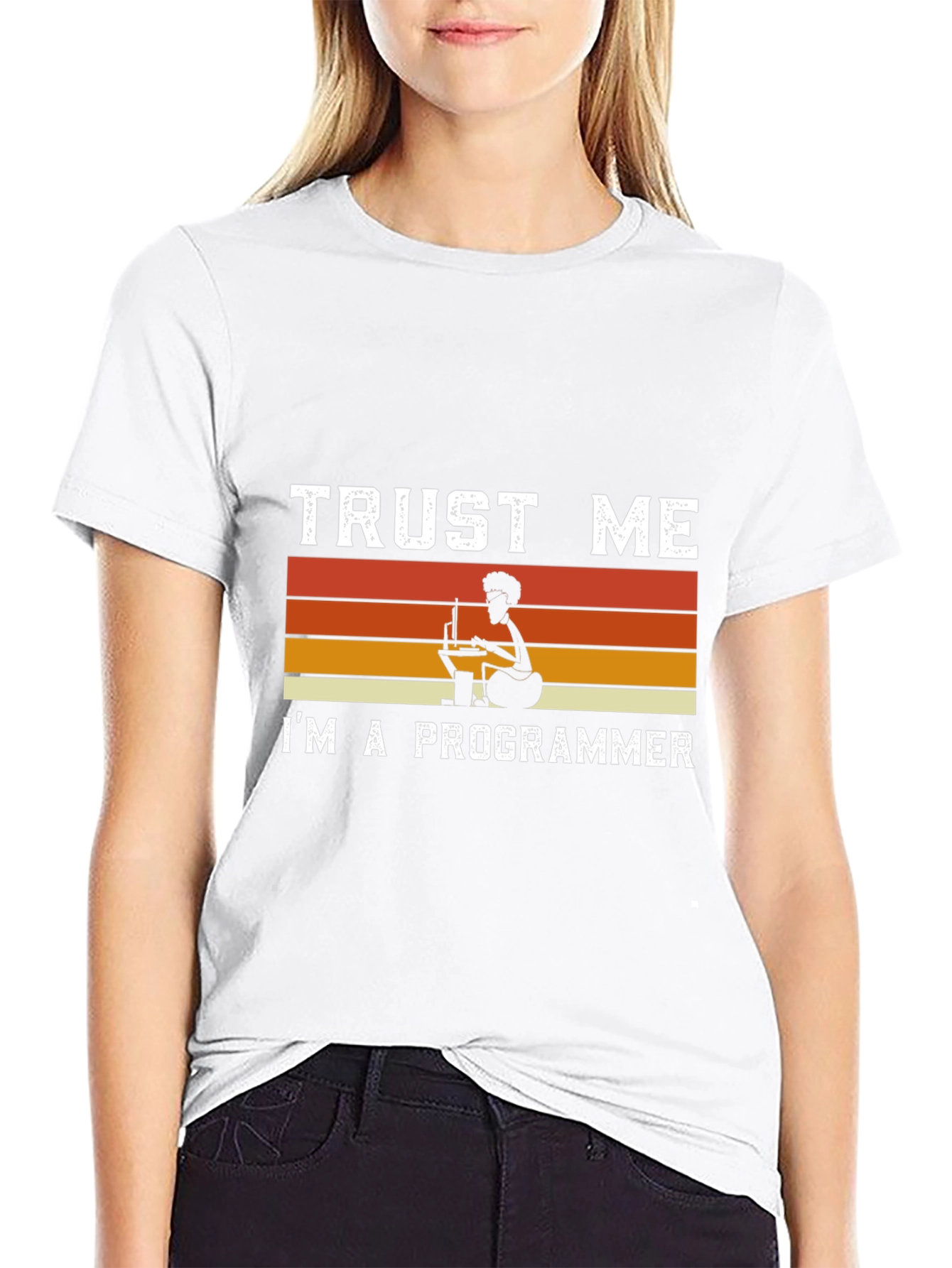 Trust Me Im A Programmer Retro T-Shirt