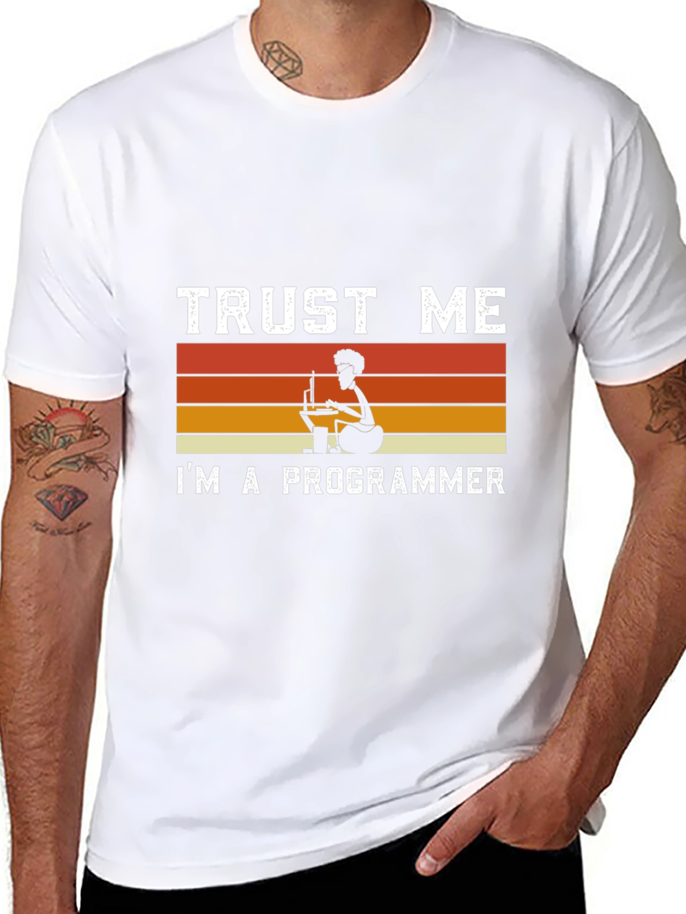 Trust Me Im A Programmer Retro T-Shirt