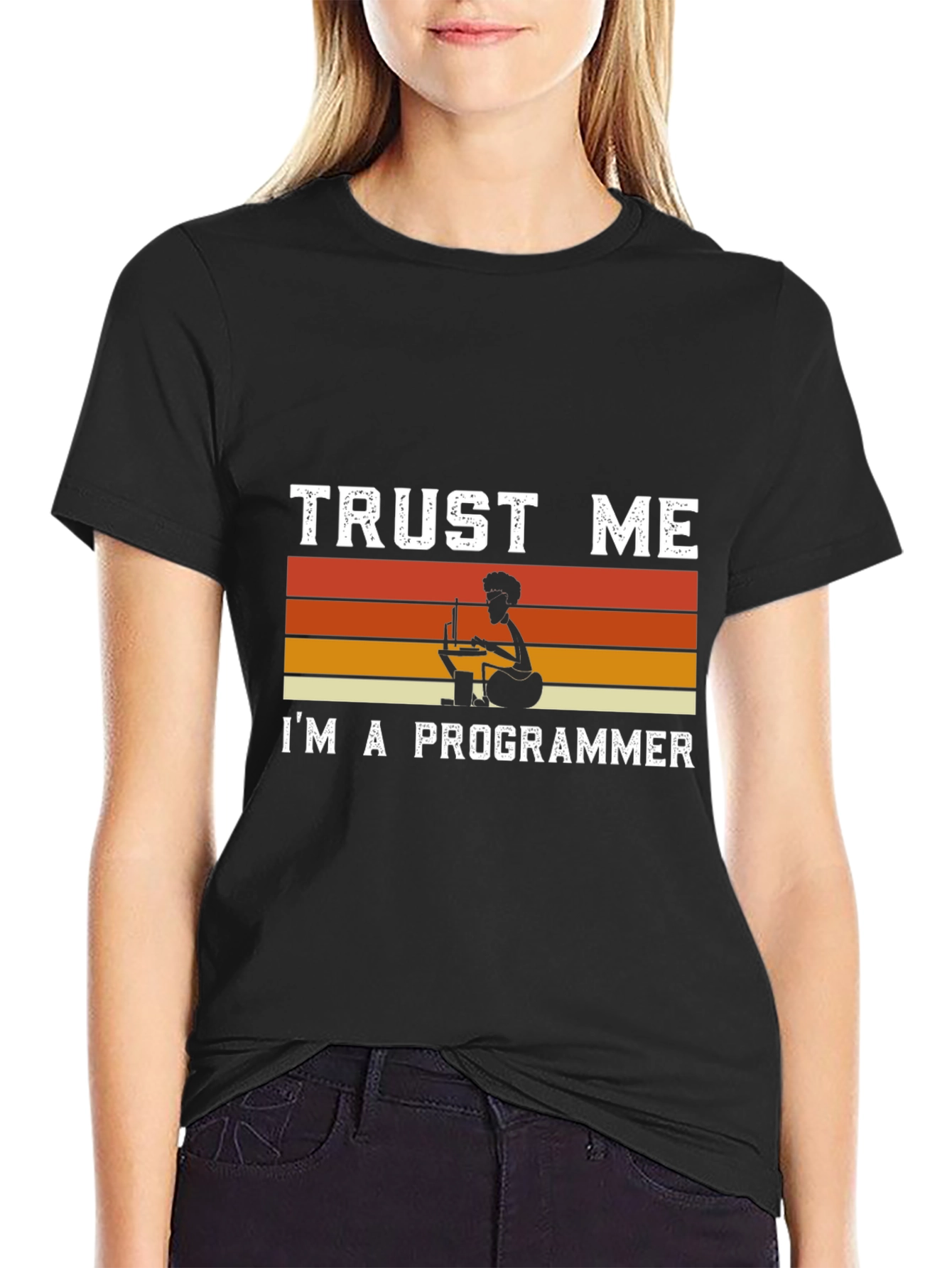Trust Me Im A Programmer Retro T-Shirt
