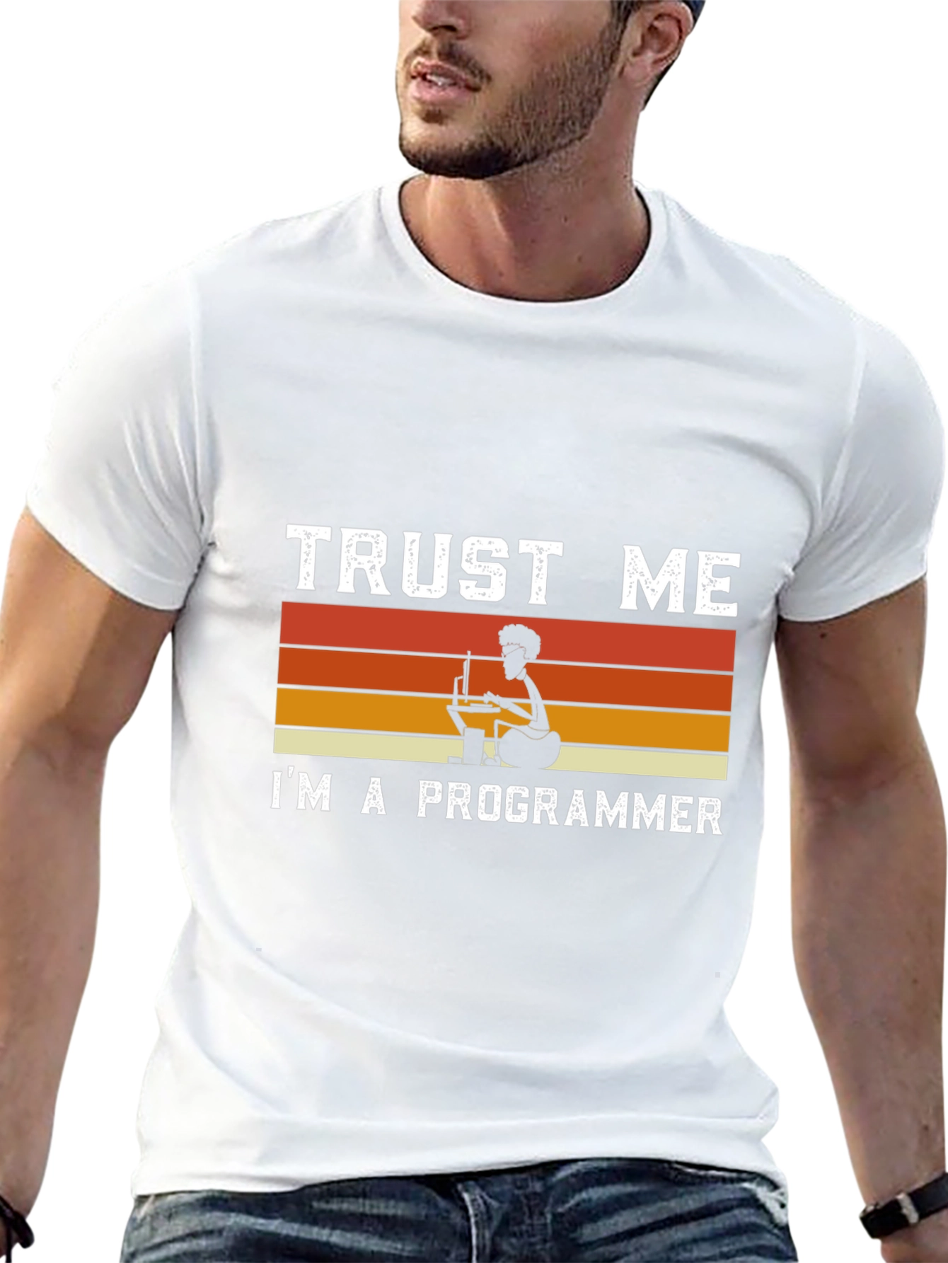 Trust Me Im A Programmer Retro T-Shirt