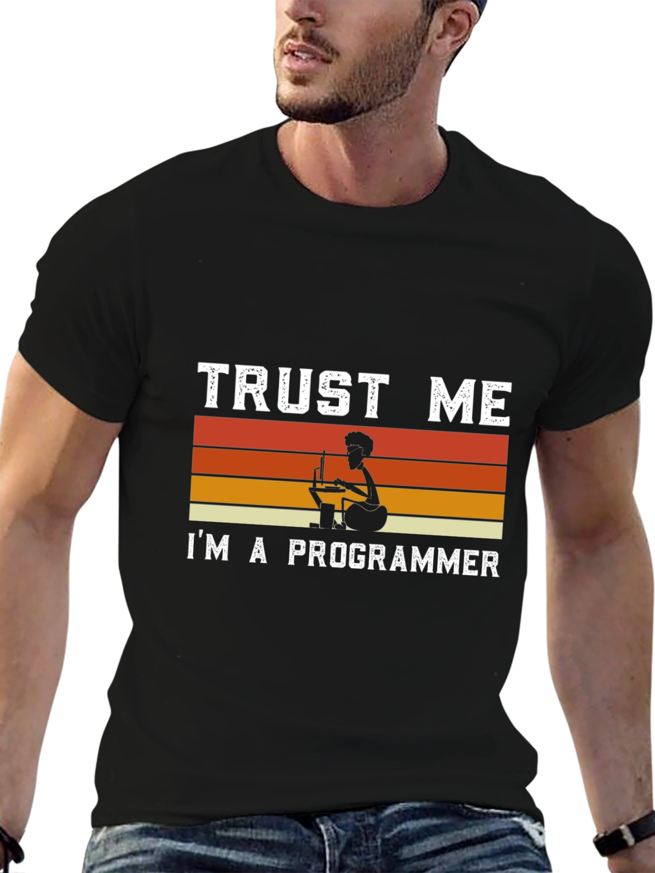 Trust Me Im A Programmer Retro T-Shirt