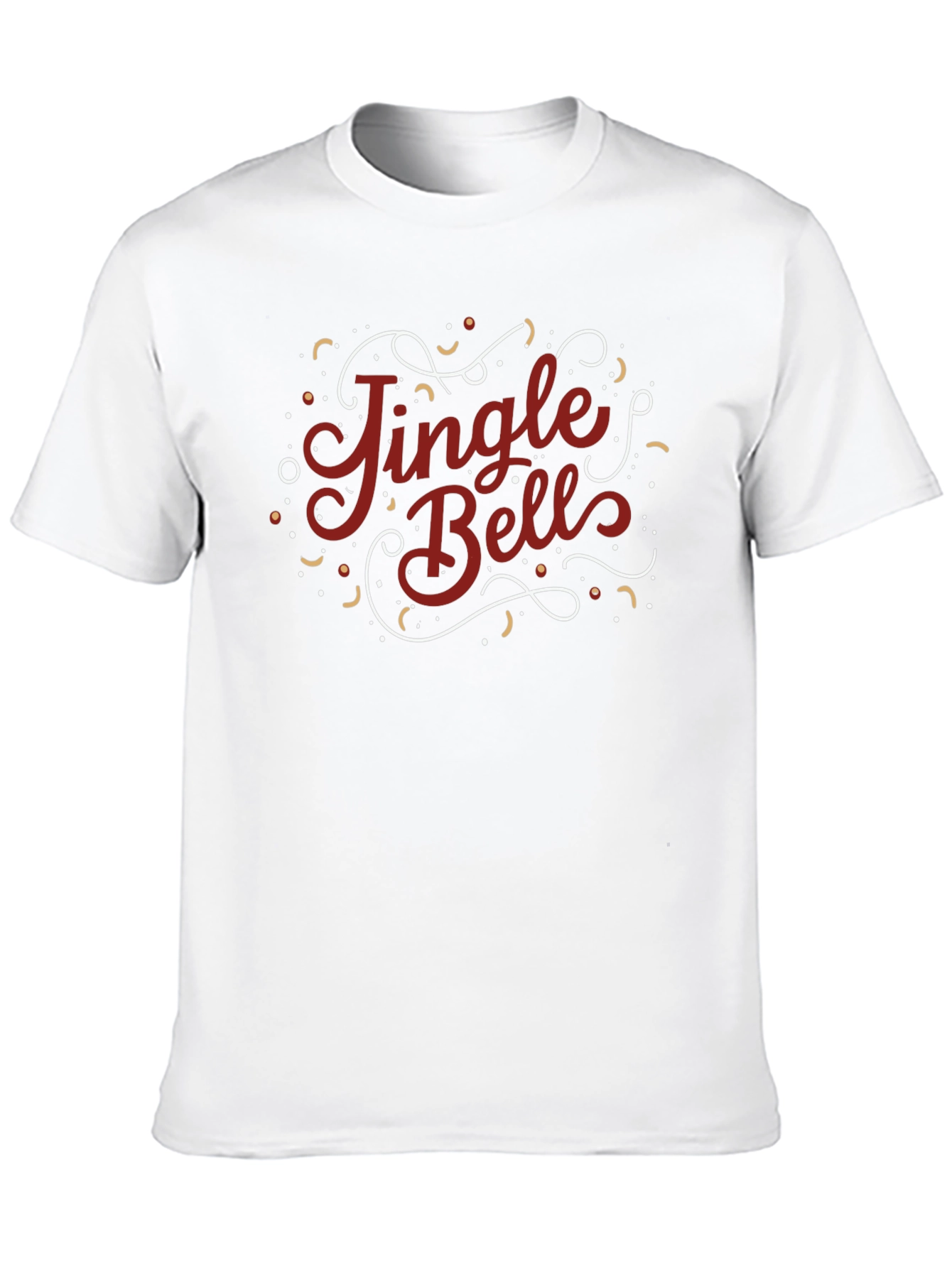 Jingle Bells Graphic Tee - Holiday Festive Shirt