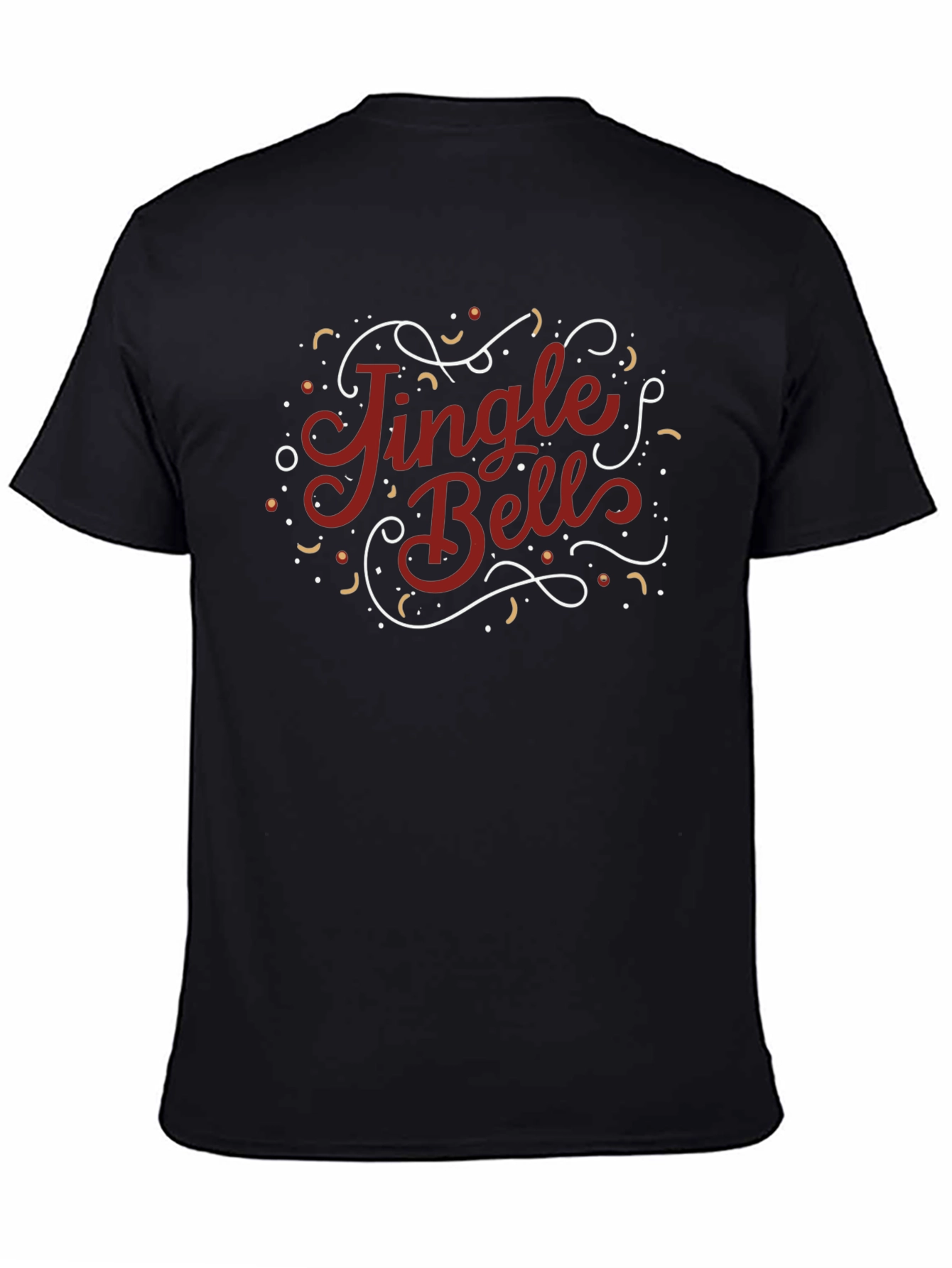 Jingle Bells Graphic Tee - Holiday Festive Shirt