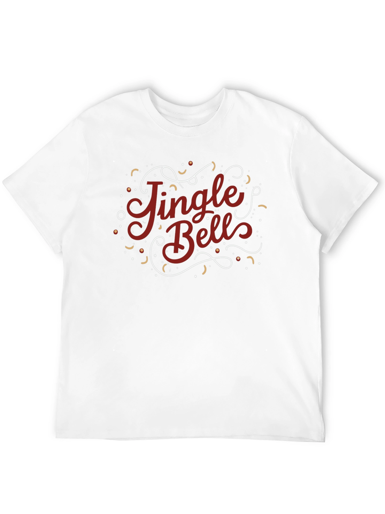 Jingle Bells Graphic Tee - Holiday Festive Shirt