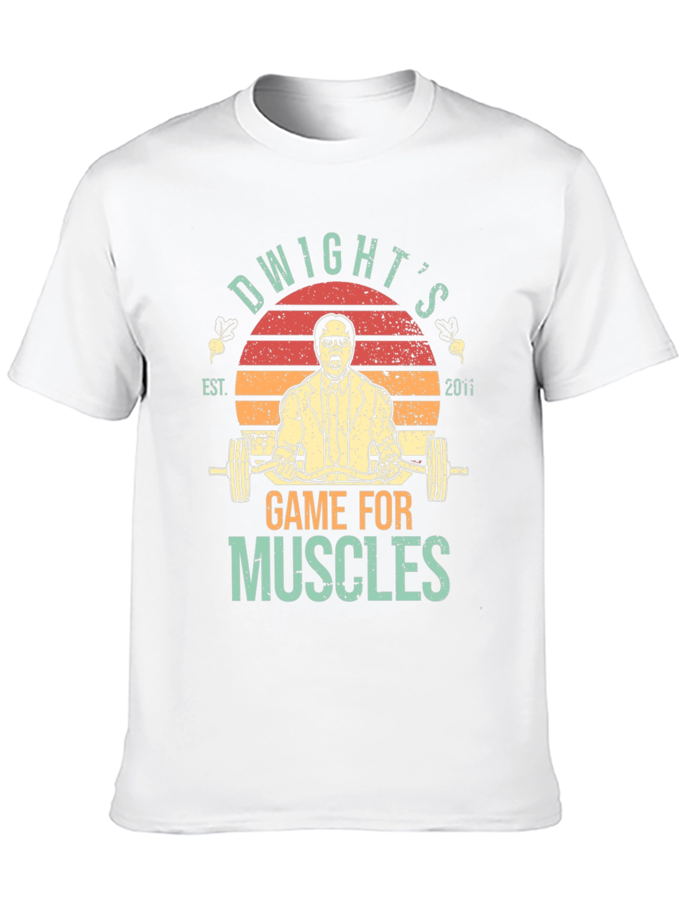 Dwights Game For Muscles T-Shirt