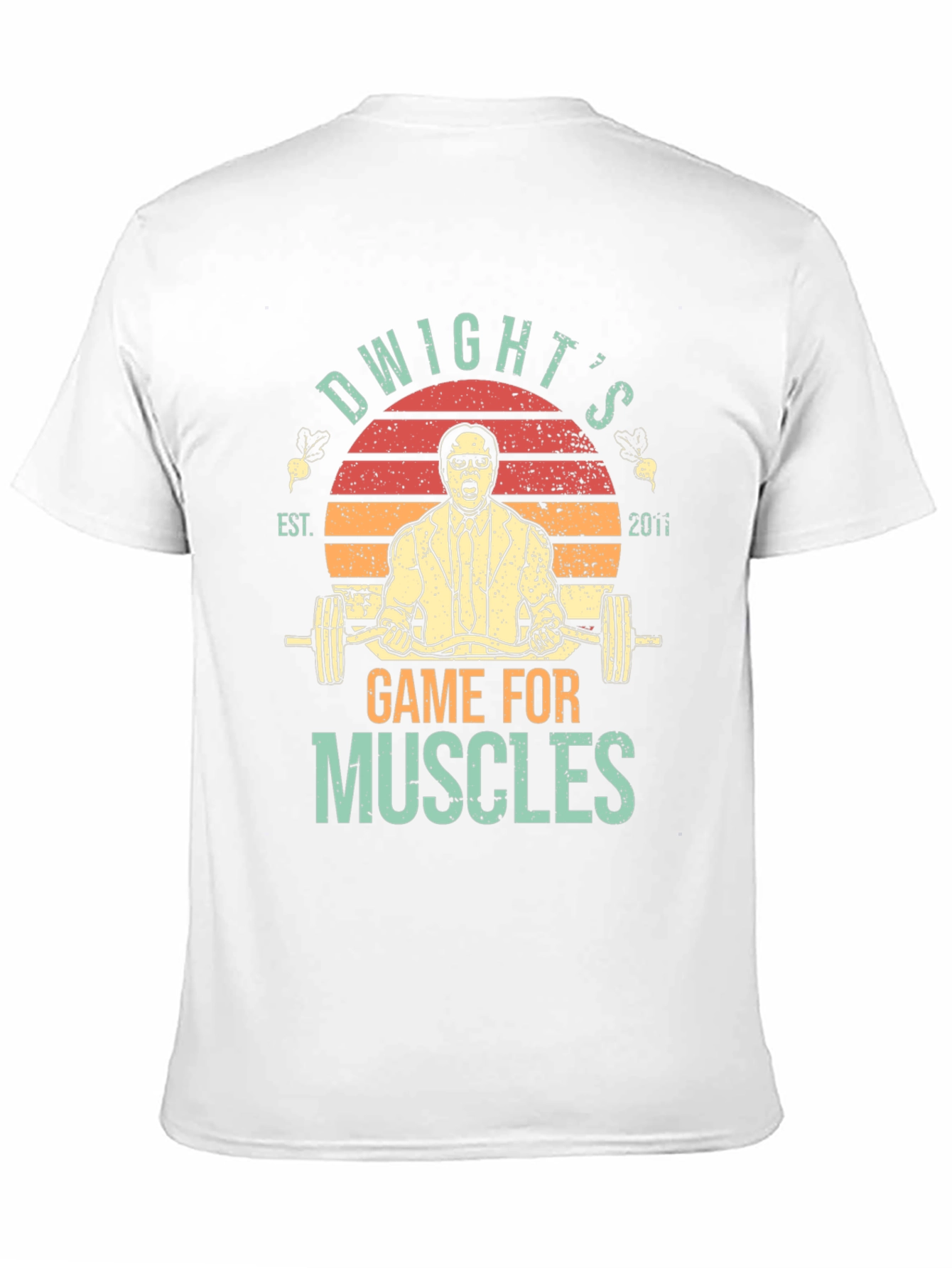 Dwights Game For Muscles T-Shirt