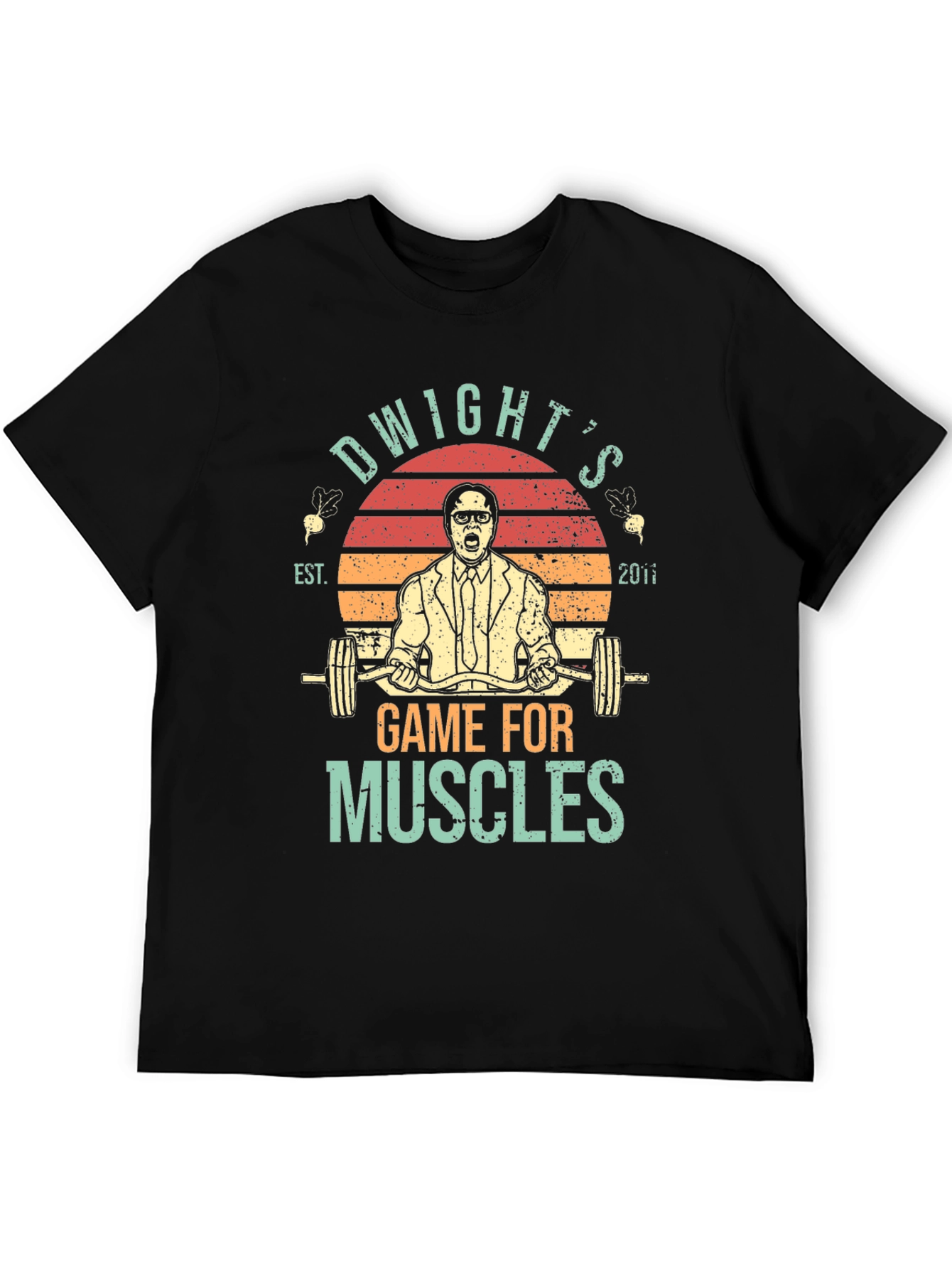 Dwights Game For Muscles T-Shirt