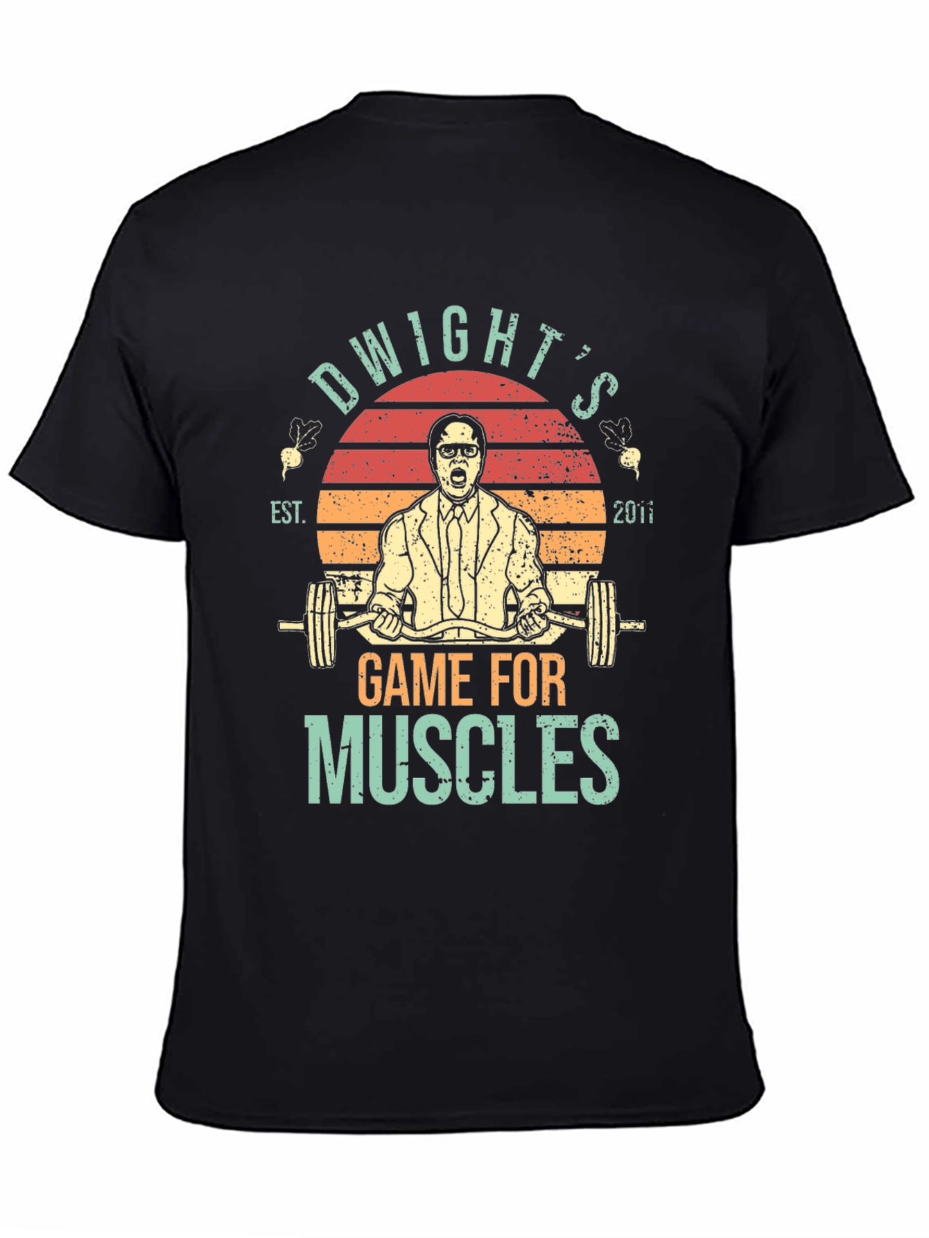 Dwights Game For Muscles T-Shirt