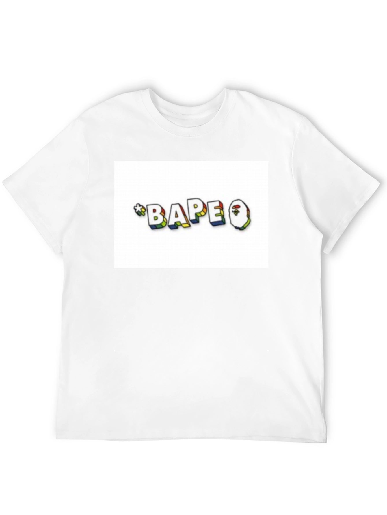 BAPE Rainbow Logo T-Shirt