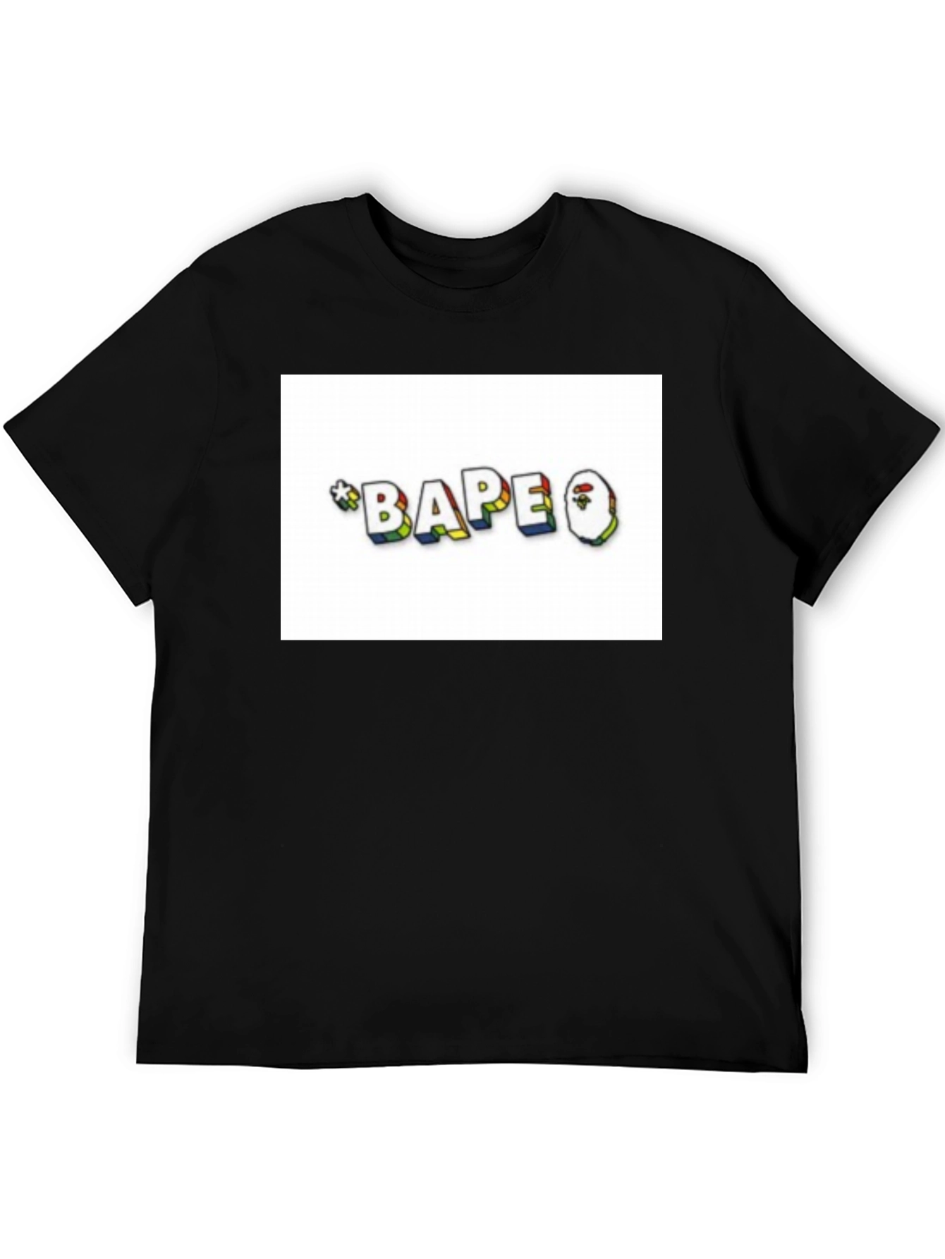 BAPE Rainbow Logo T-Shirt
