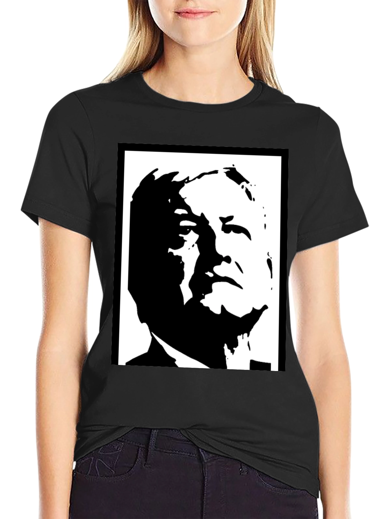 Black & White Portrait Tee