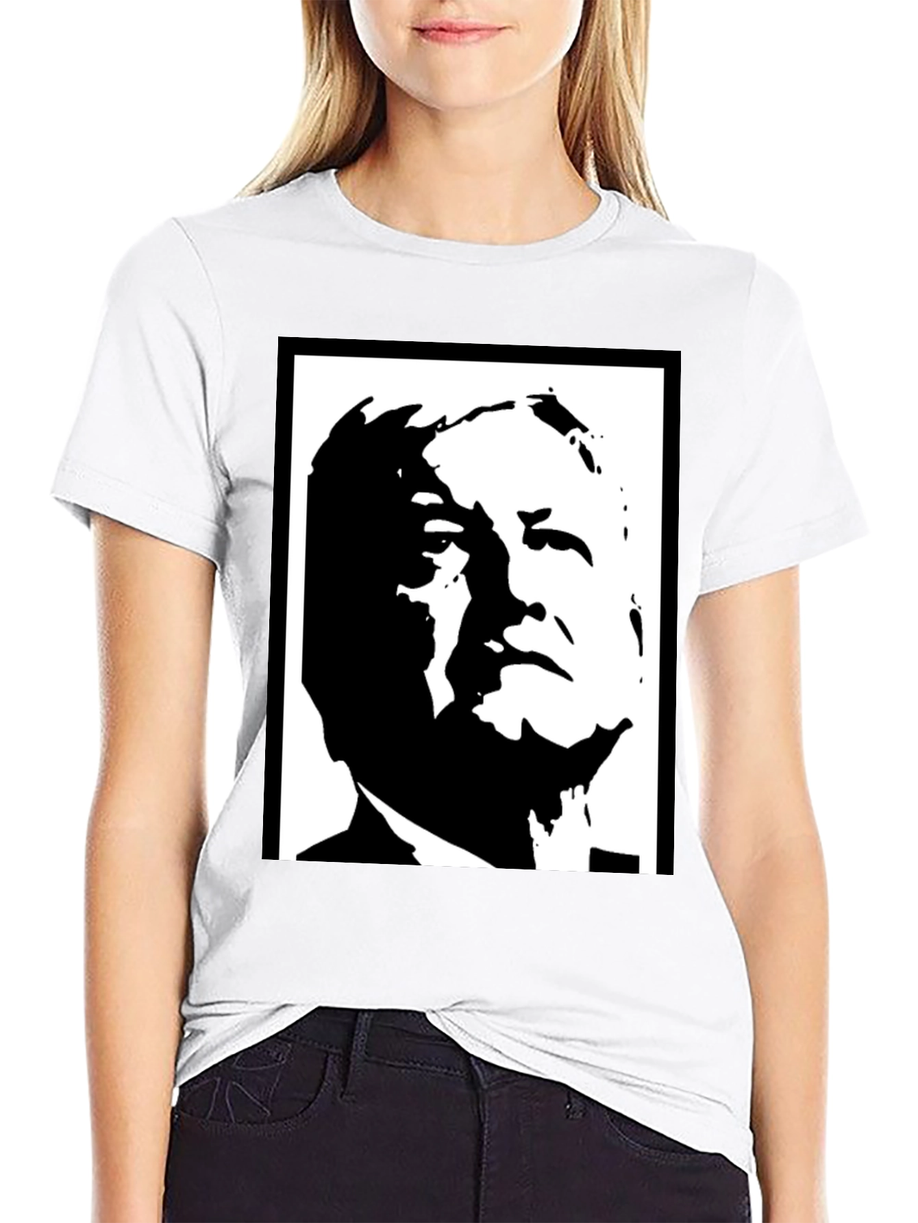 Black & White Portrait Tee