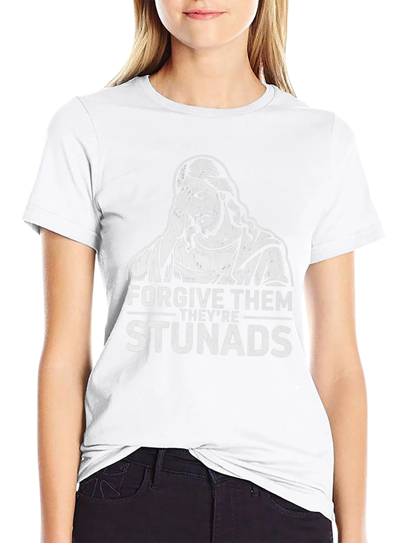 Forgive Them Theyre Stunads Graphic T-Shirt