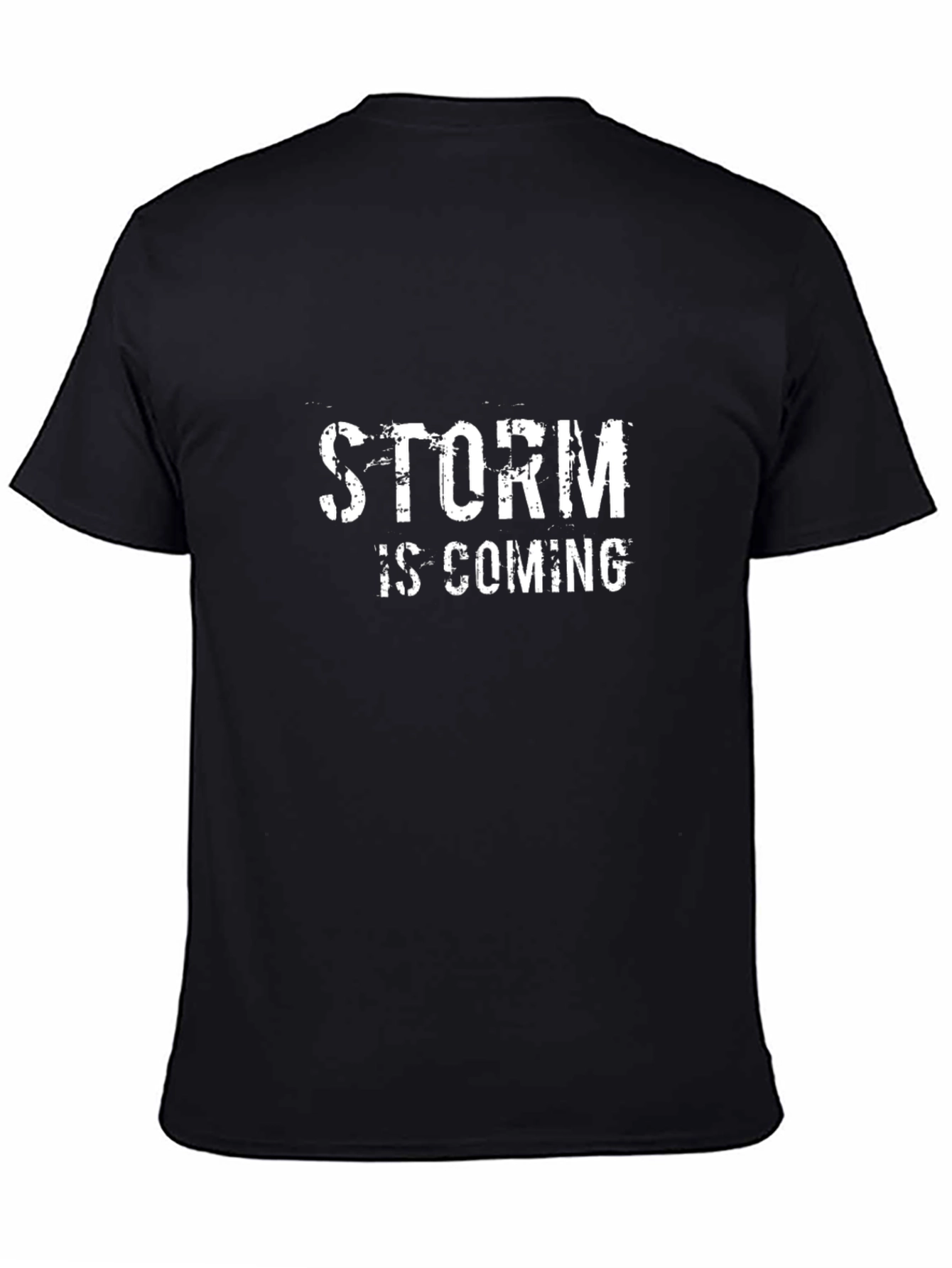 Storm is Coming Black T-Shirt