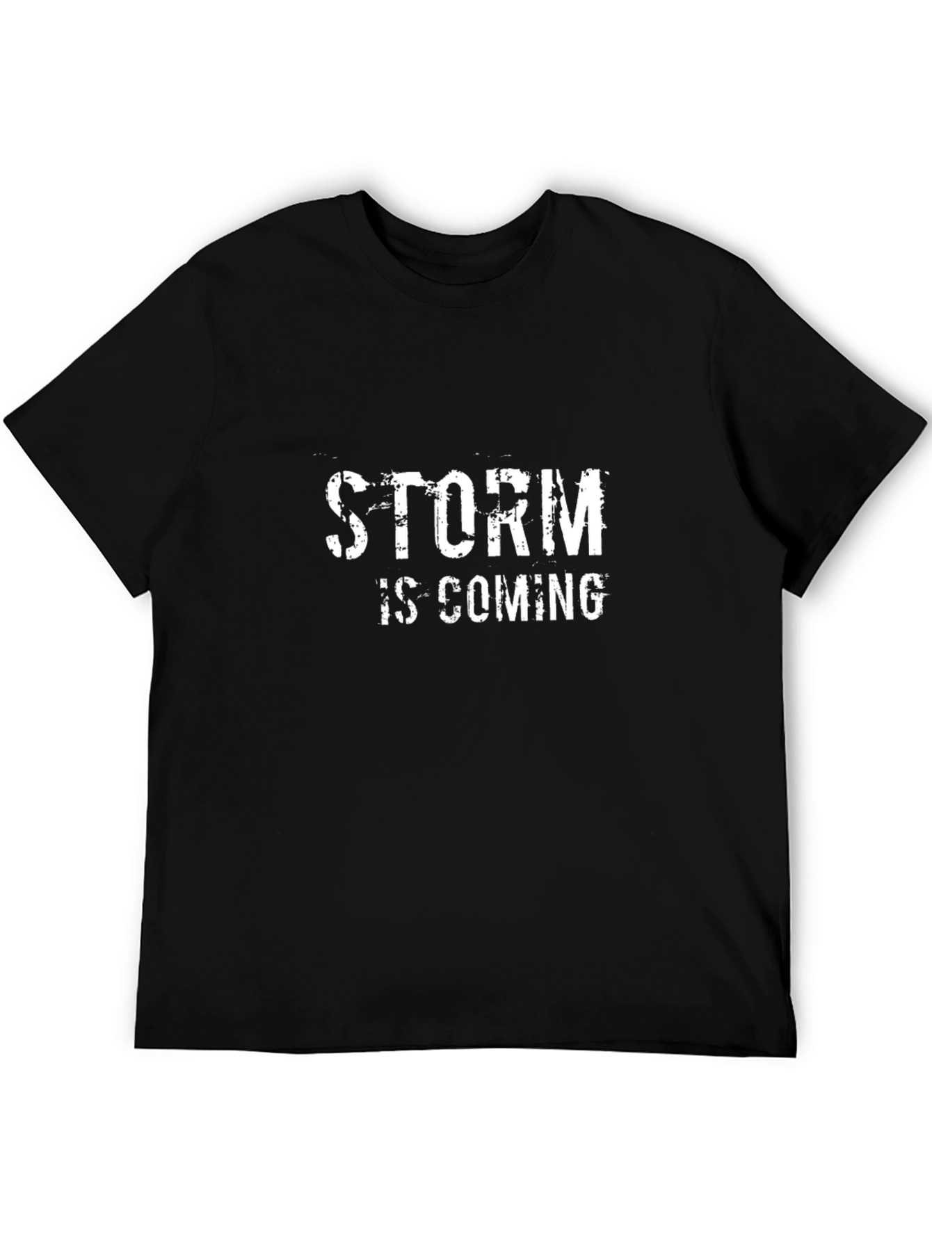 Storm is Coming Black T-Shirt