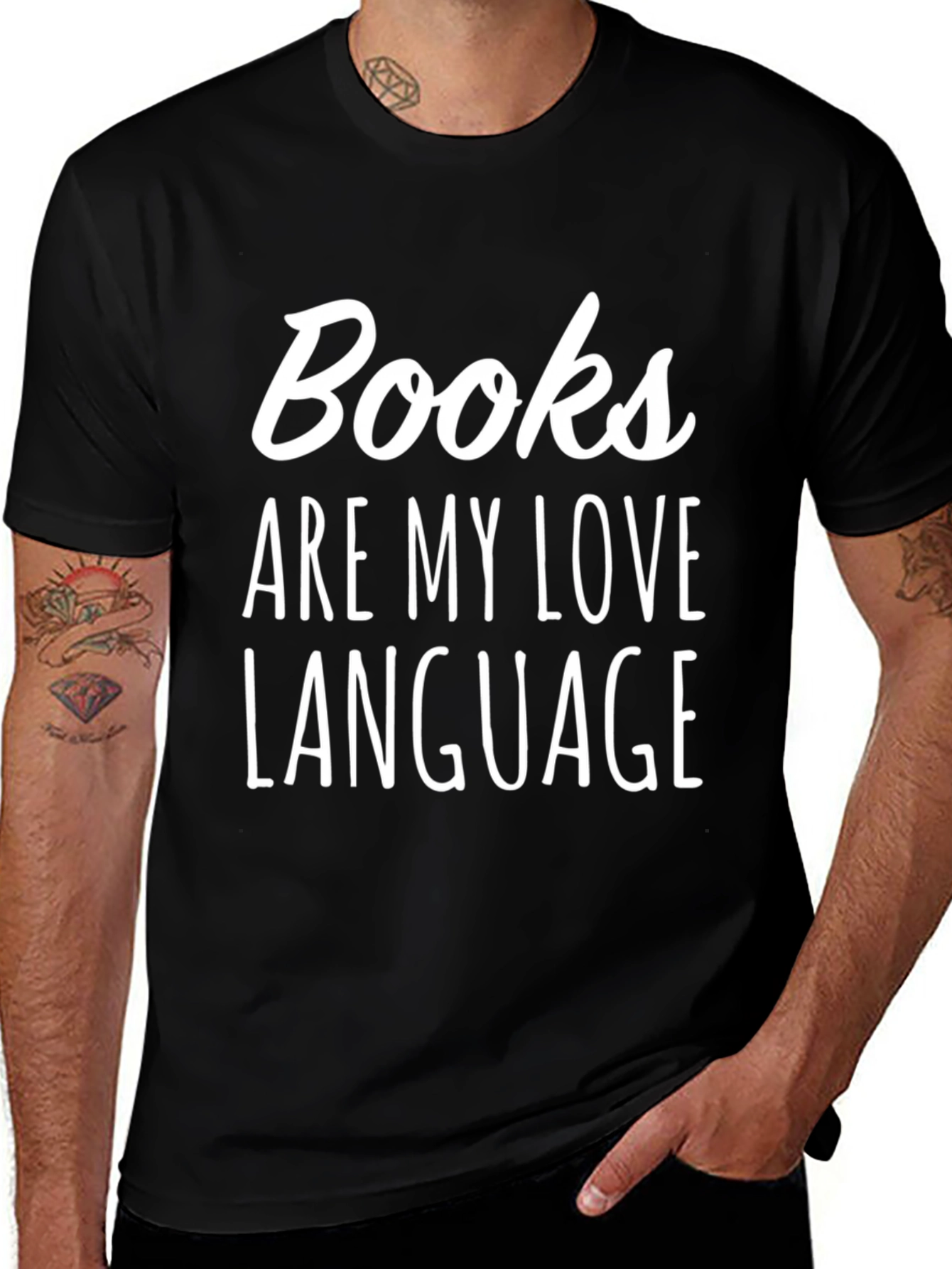 Books Are My Love Language T-Shirt