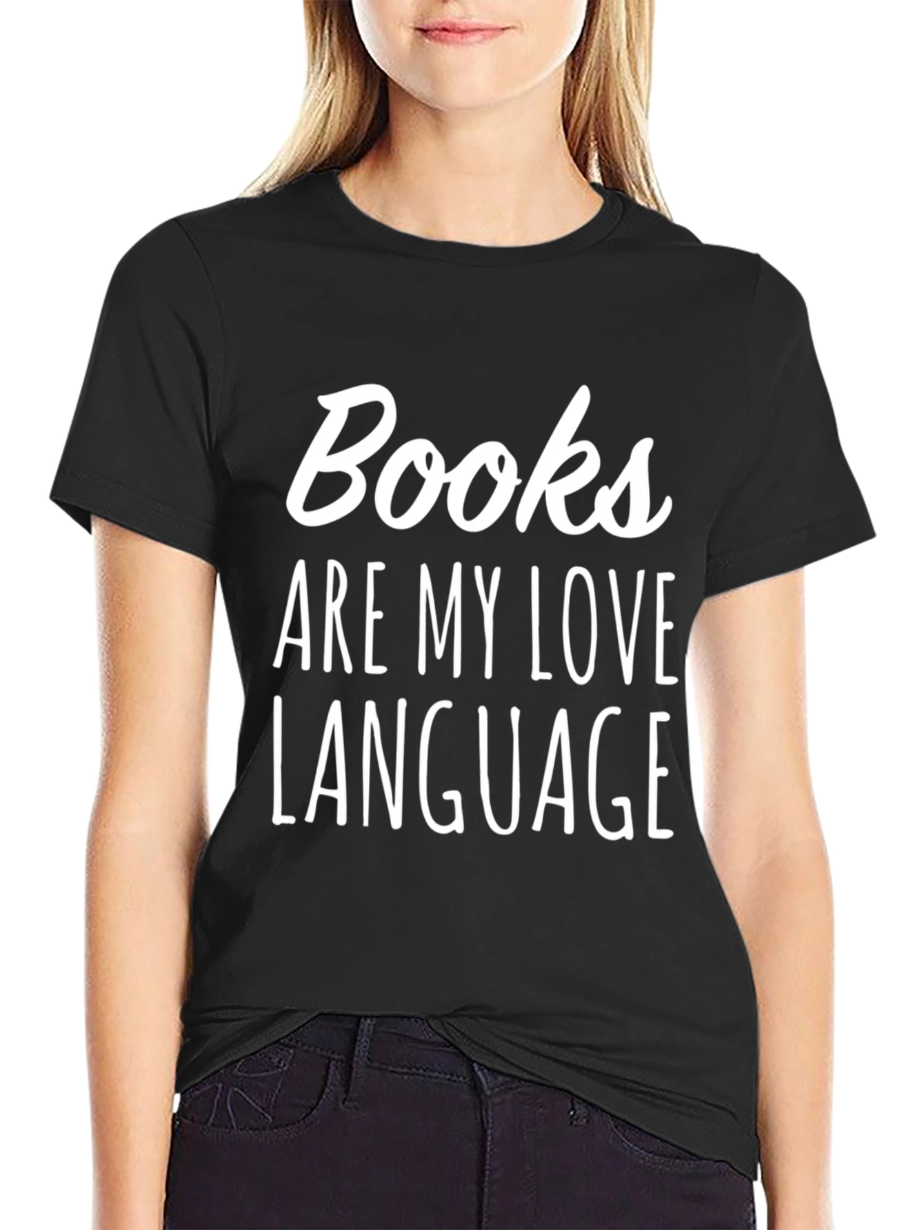 Books Are My Love Language T-Shirt