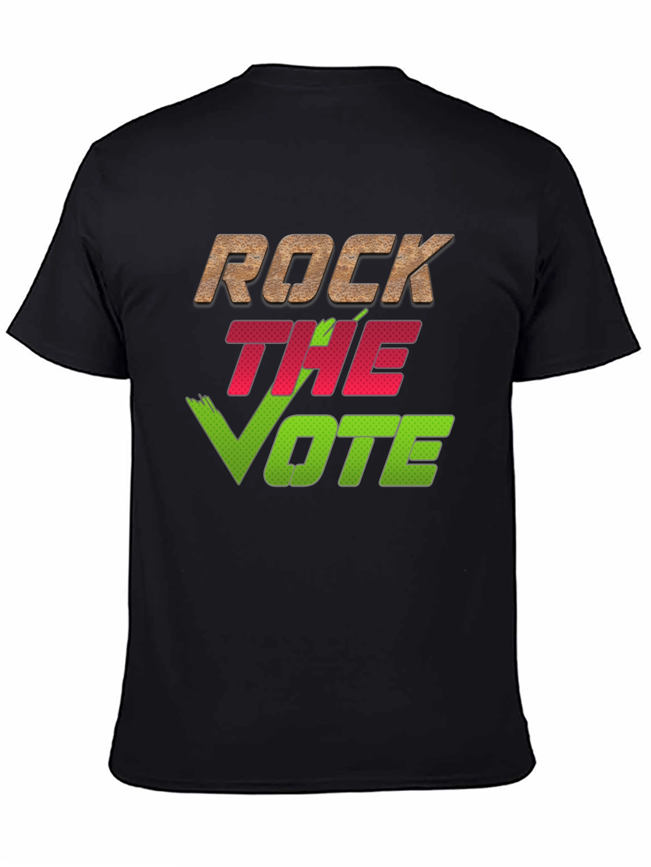 Rock the Vote Graphic Tee - Political Expression