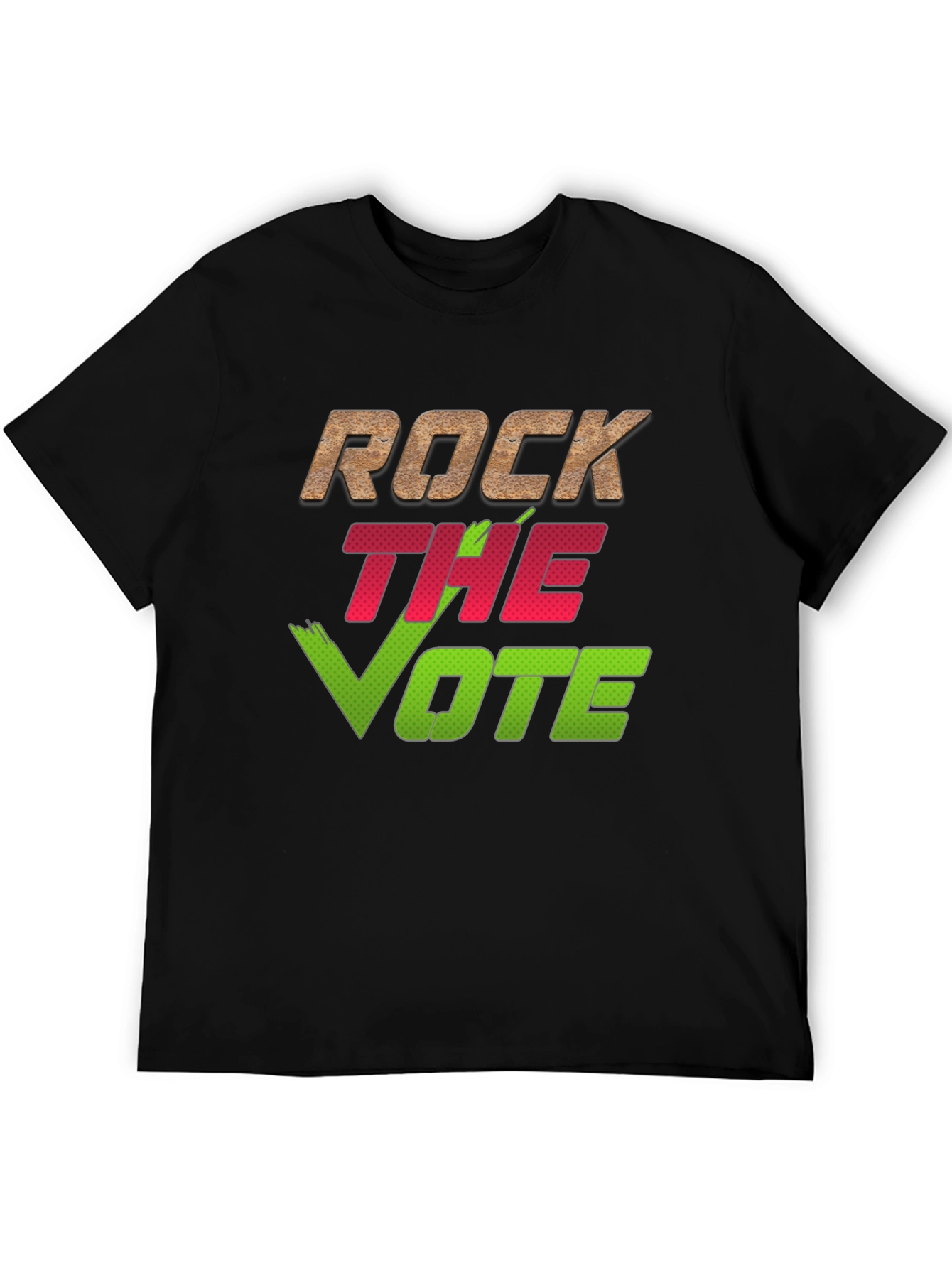 Rock the Vote Graphic Tee - Political Expression
