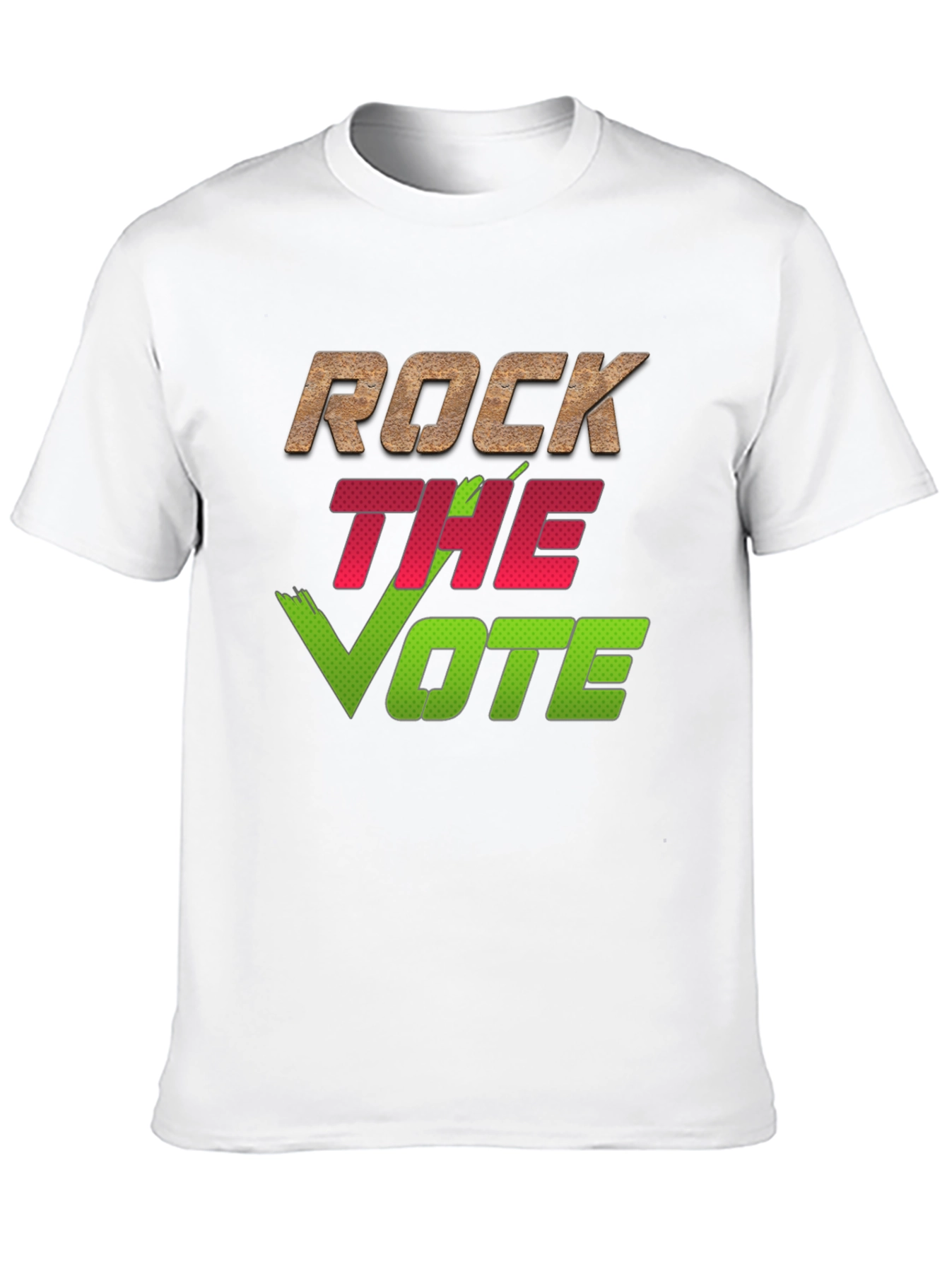Rock the Vote Graphic Tee - Political Expression