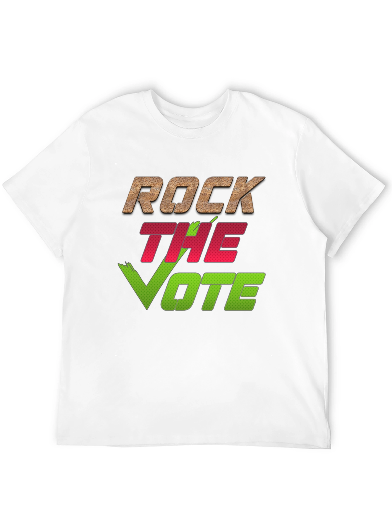 Rock the Vote Graphic Tee - Political Expression