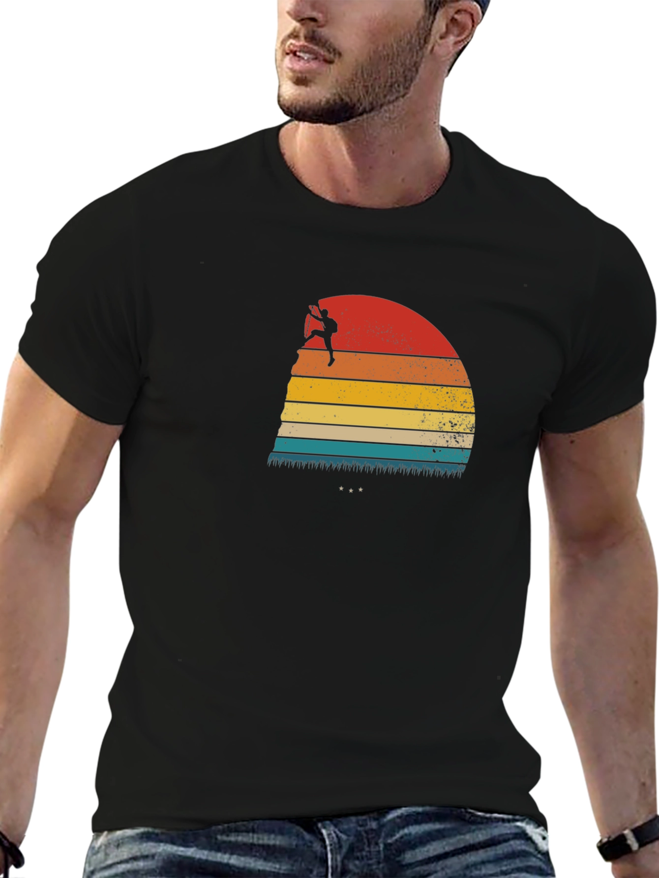 Retro Climber Graphic T-Shirt