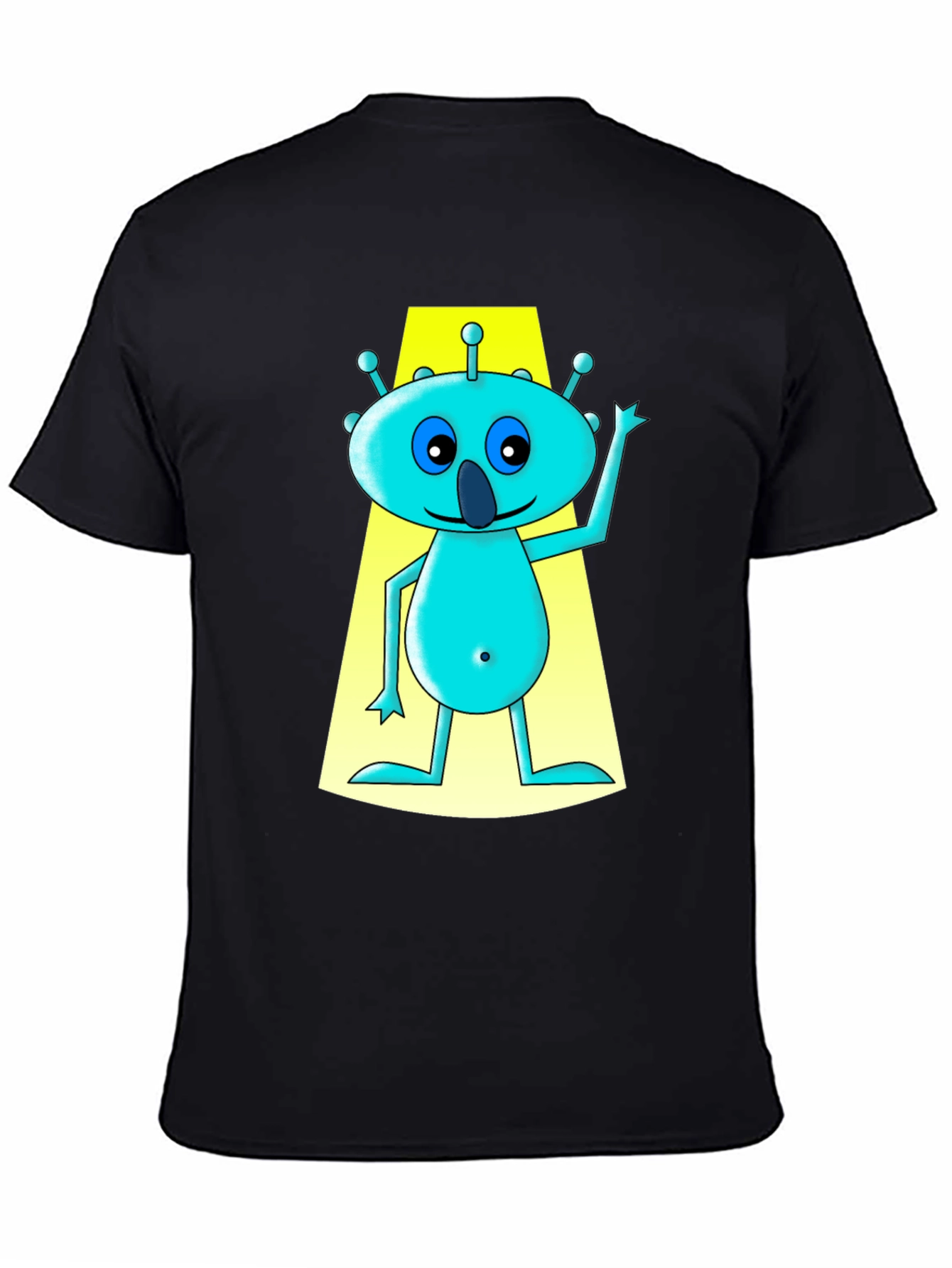 Alien Graphic Tee - Funny Cartoon T-Shirt