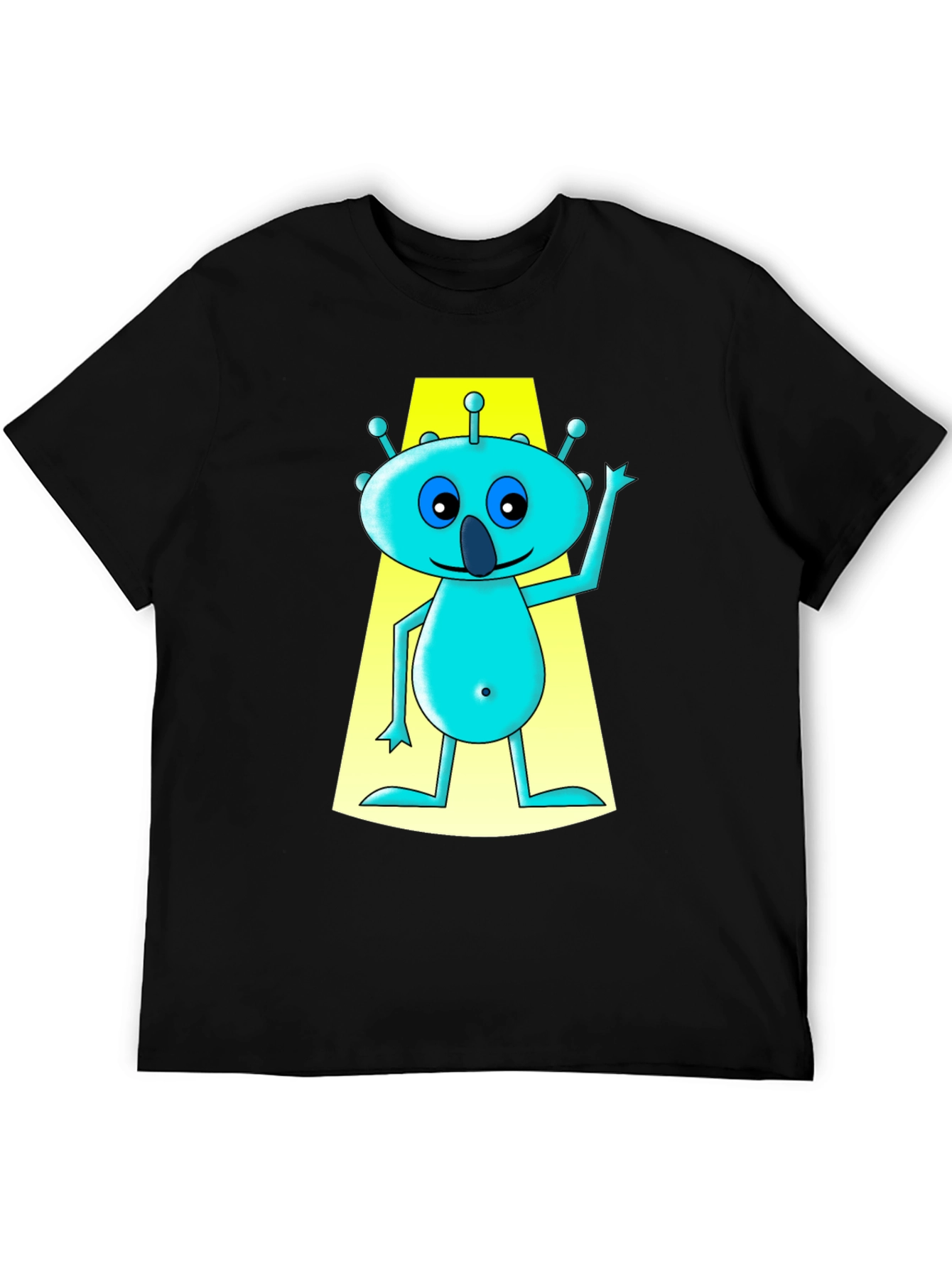 Alien Graphic Tee - Funny Cartoon T-Shirt