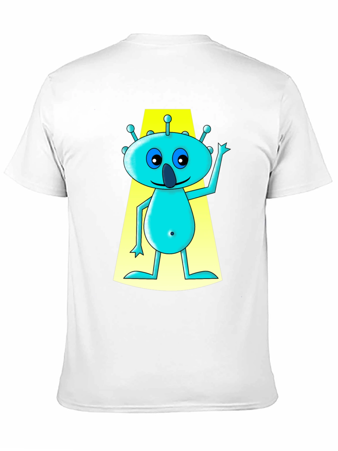 Alien Graphic Tee - Funny Cartoon T-Shirt