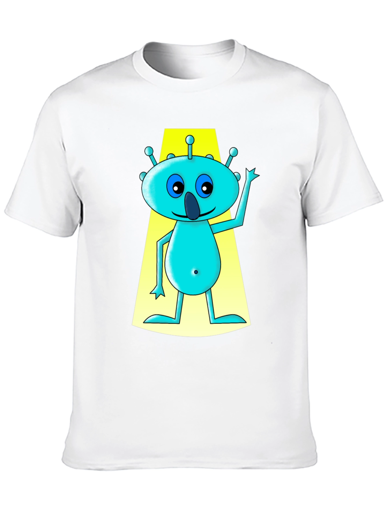 Alien Graphic Tee - Funny Cartoon T-Shirt