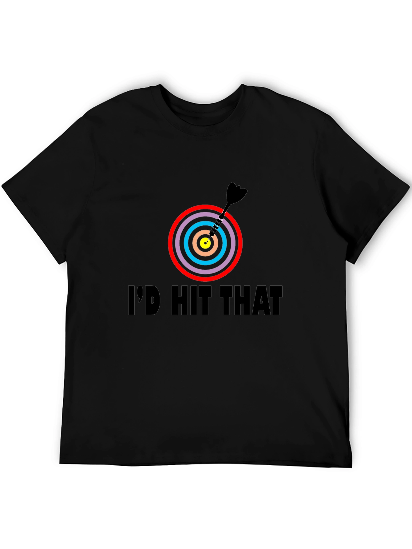 Id Hit That Dartboard Graphic Tee