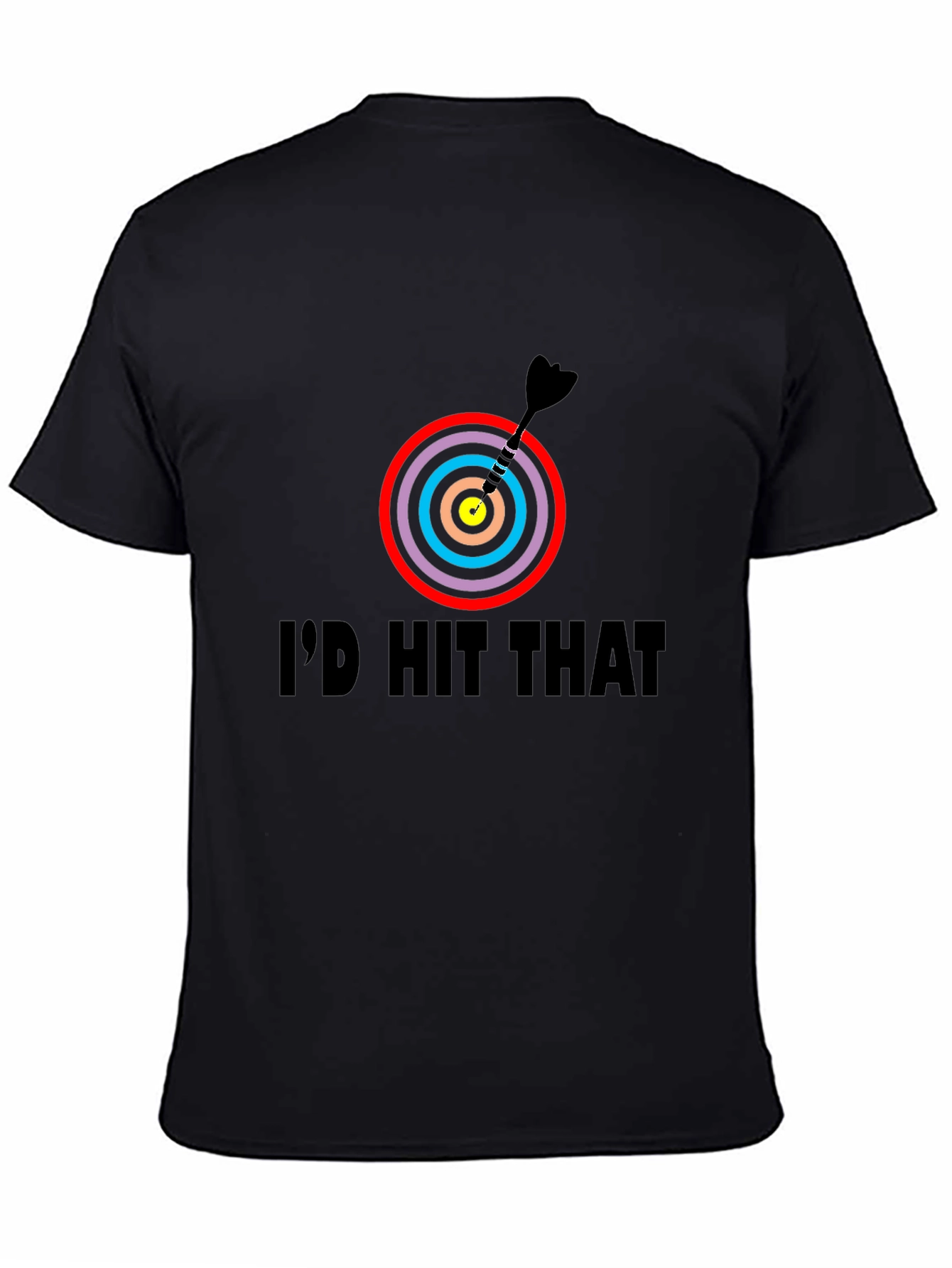 Id Hit That Dartboard Graphic Tee